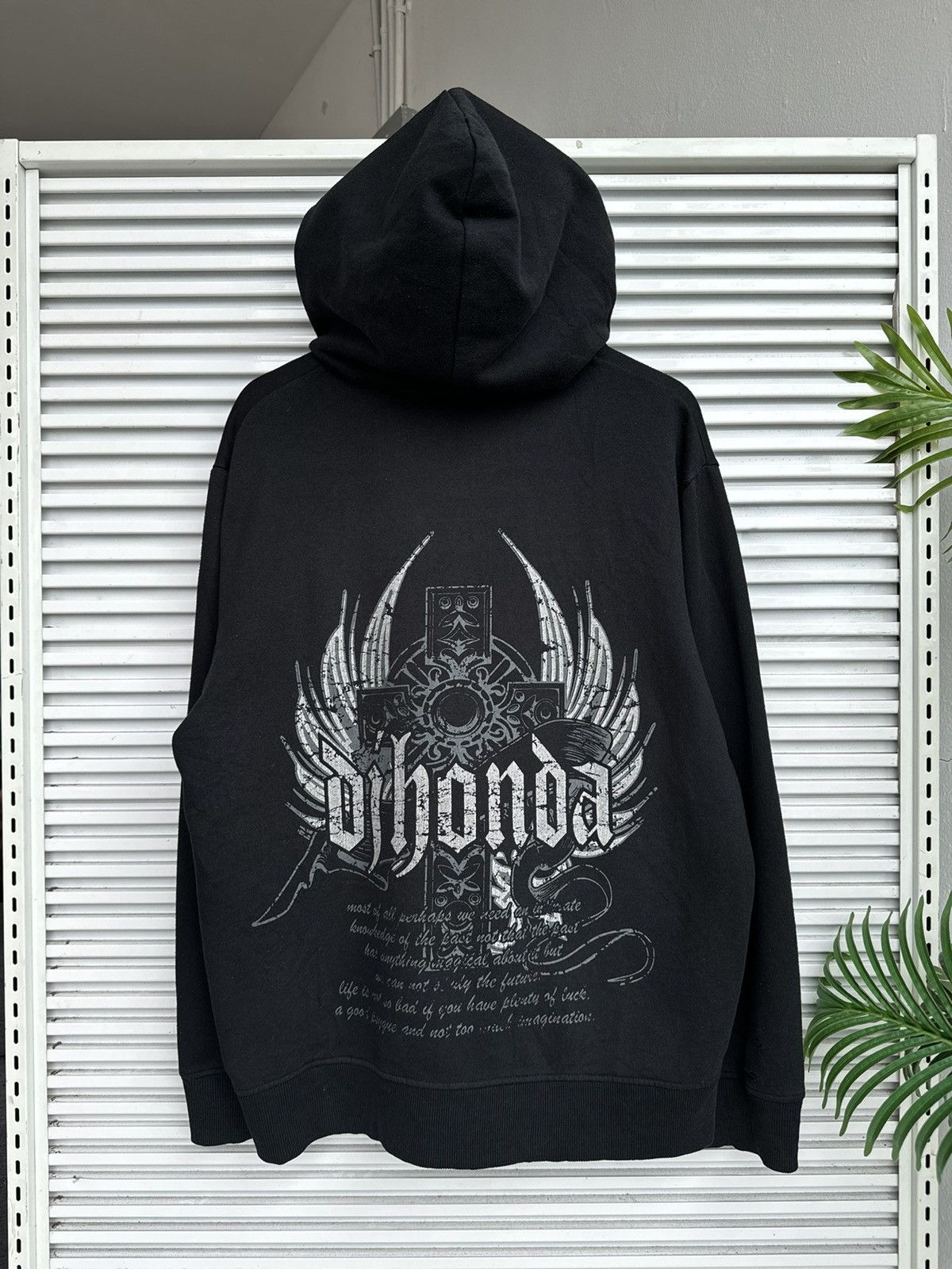 Vintage Djhonda Punk Riot Poem Hoodies