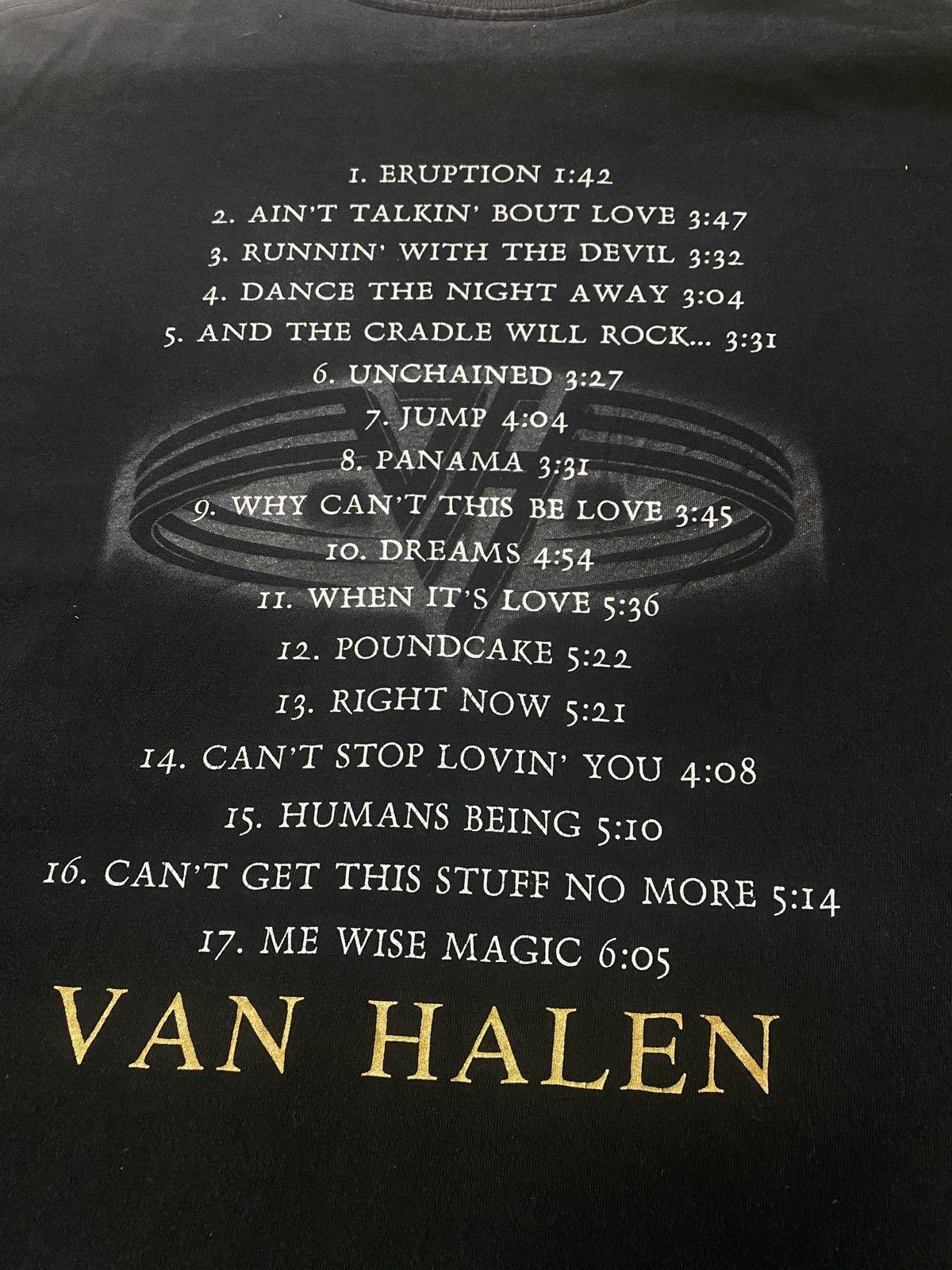 Band Tees × Vintage ‼️RARE‼️VINTAGE 1996 VAN HALEN BAND SHIRT TEE🔥 Size US XL / EU 56 / 4 - 13 Thumbnail