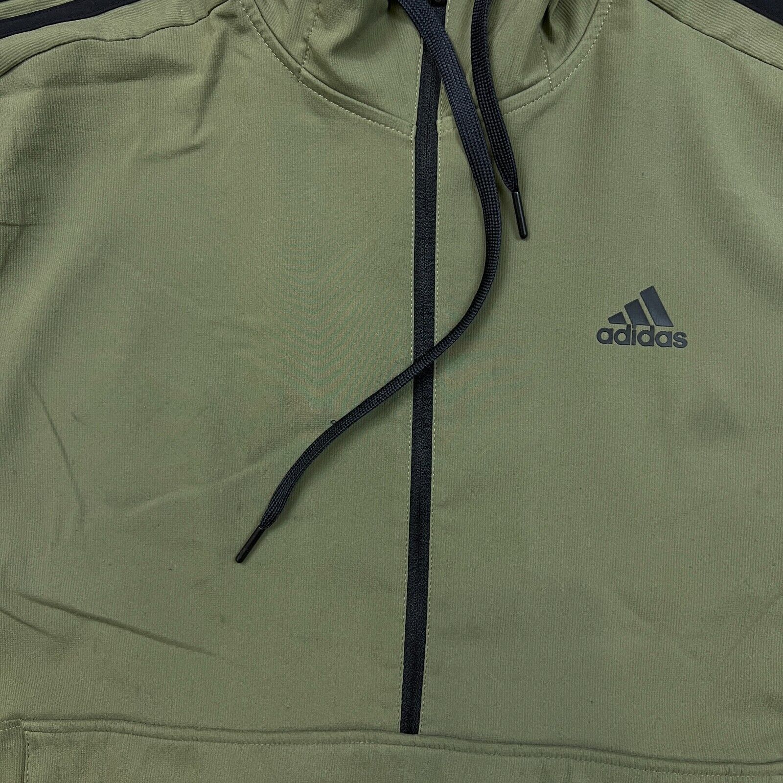 Adidas × Vintage Adidas Jacket Essentials Stripe Spell Out Zip Windbreaker Size US M / EU 48-50 / 2 - 3 Thumbnail