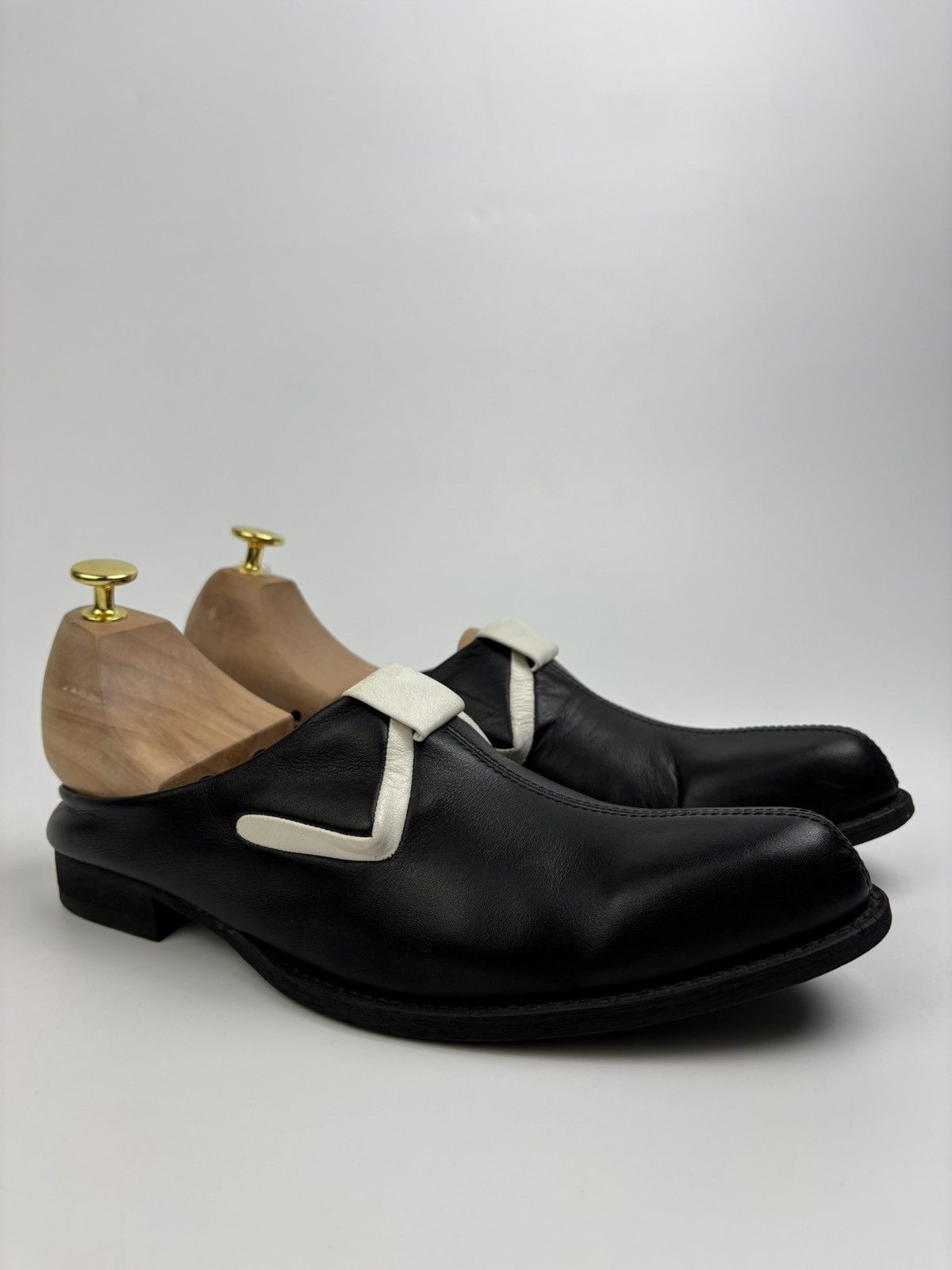 Limi Feu Limi Fue Black Leather Slip On Size US 7 / IT 37 - 1 Thumbnail