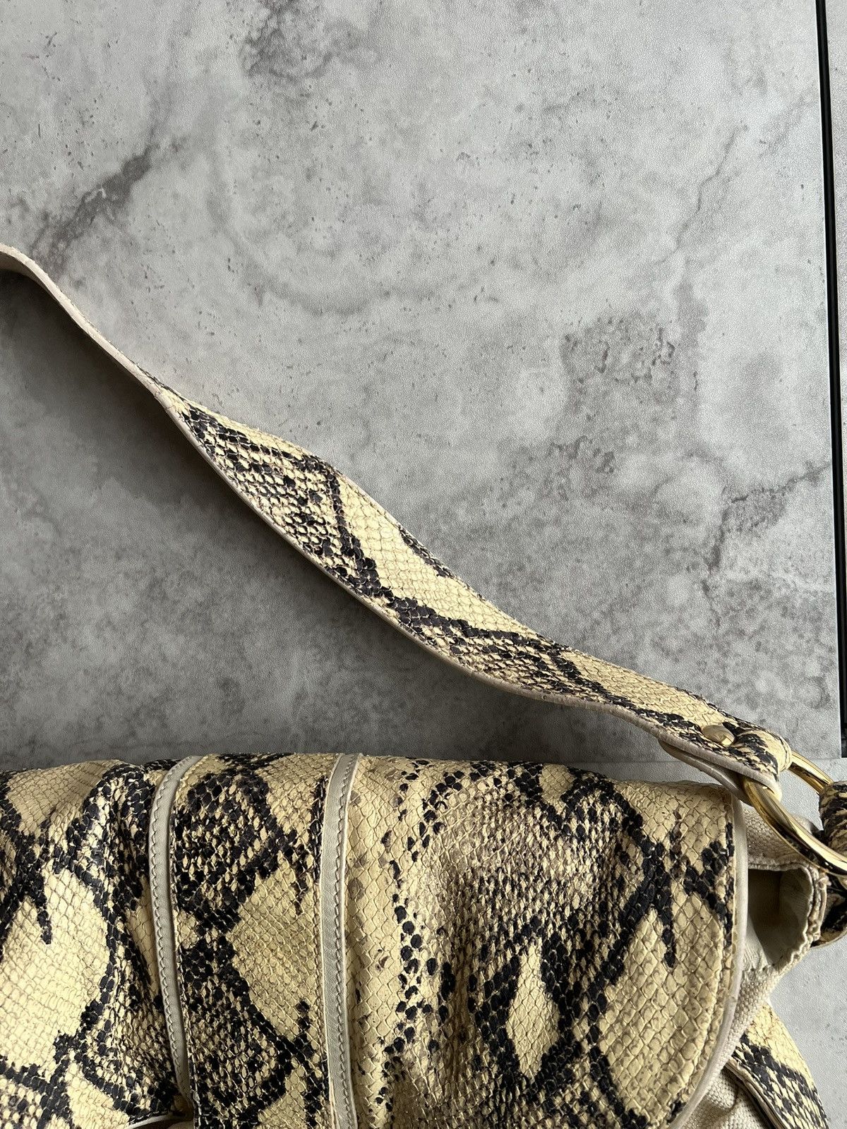 Just Cavalli Just Cavalli Snake Effect Handbag Size ONE SIZE - 4 Thumbnail