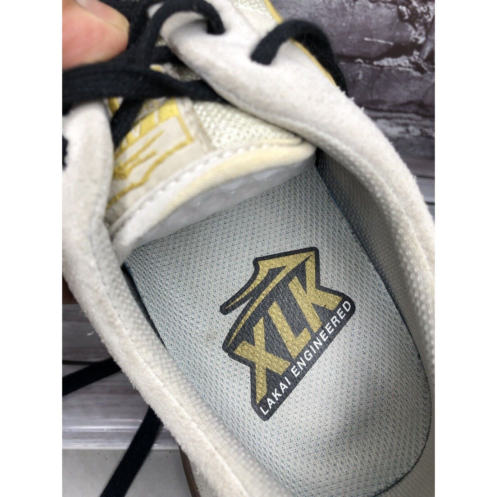 Lakai Lakai Cambridge Beige Suede Blue Tan Fabric Low Lace Up Snea Size US 11 / EU 44 - 13 Thumbnail