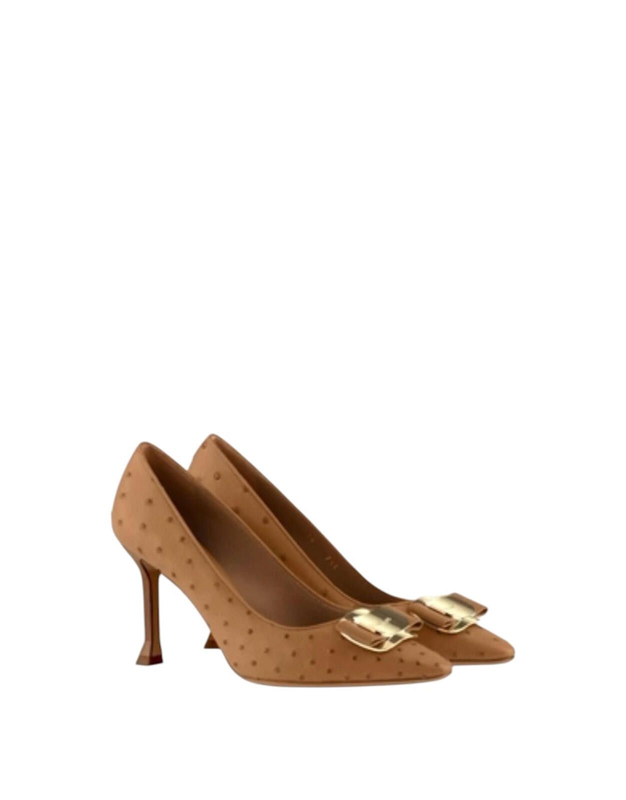 Salvatore Ferragamo Ferragamo New Vara Plate Pump Size ONE SIZE - 2 Thumbnail
