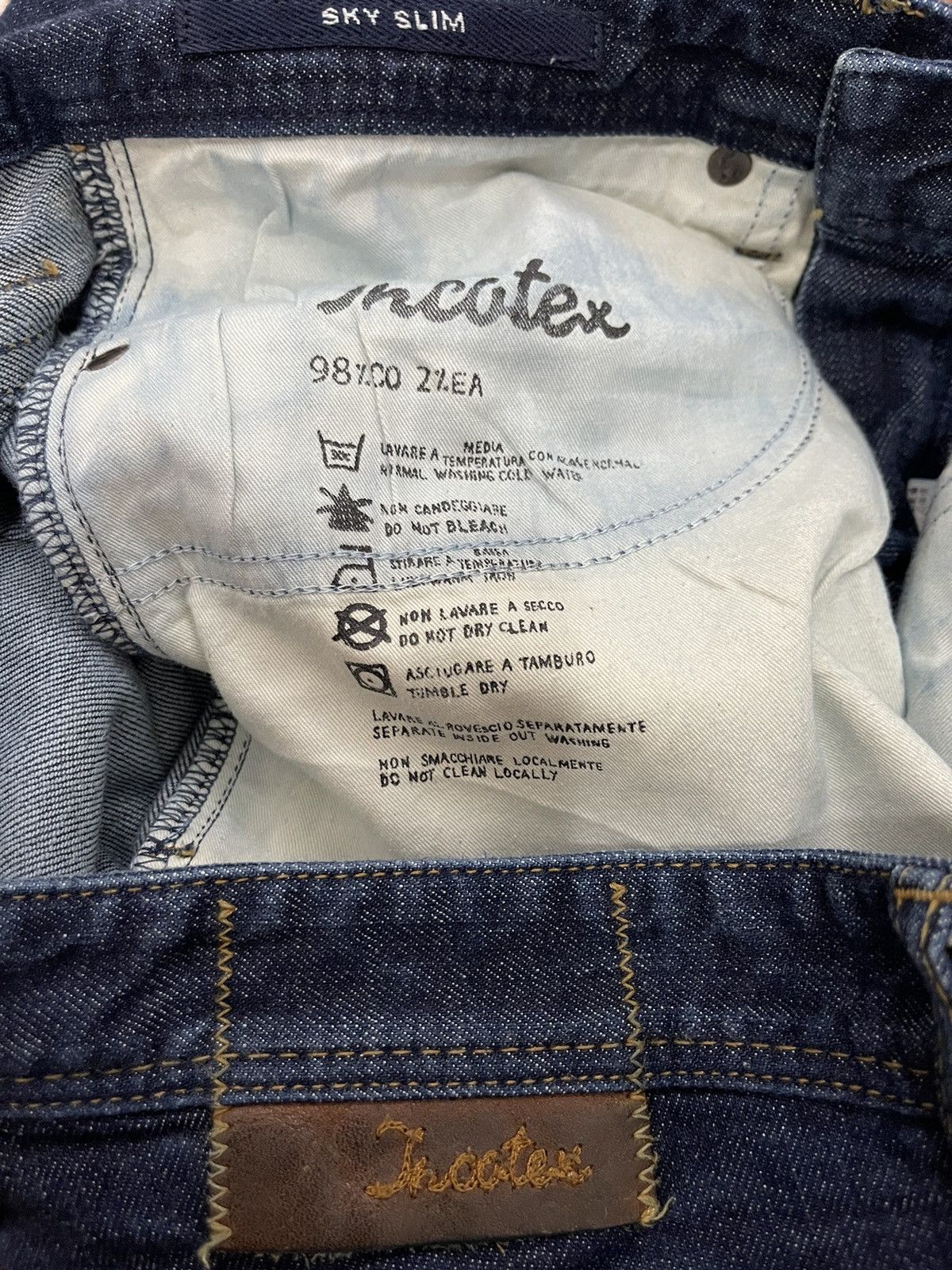 Incotex × Kapital 💸BINDING OFFER💸 Incotex Denim Jeans Size US 32 / EU 48 - 6 Thumbnail