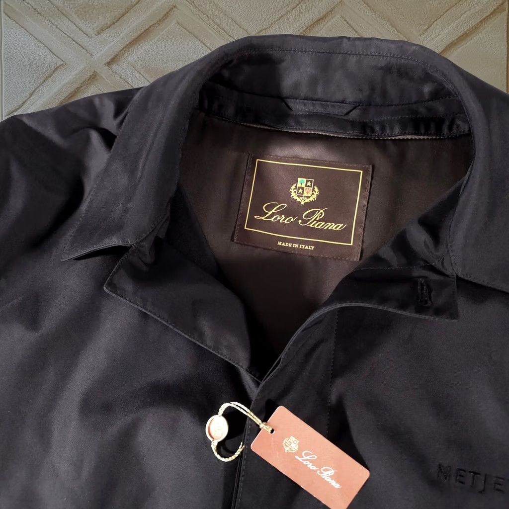 Loro Piana Loro Piana Storm System Jacket Mens XXXL Black Twenty K Rain Wind Coat NEW NWT Size US XXL / EU 58 / 5 - 1 Thumbnail