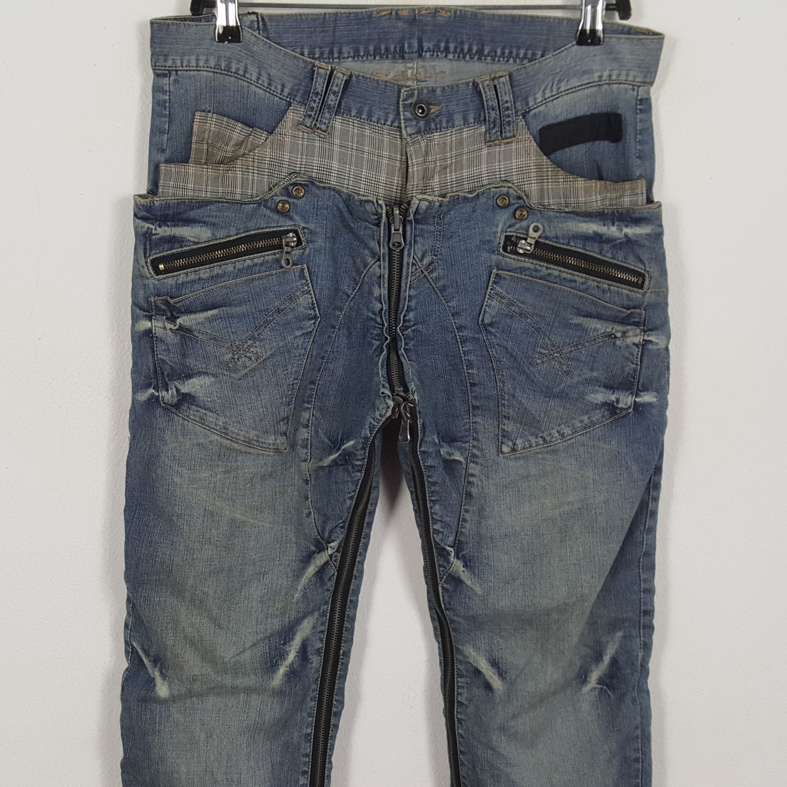 Japanese Brand × PPFM PPFM ANARCHY 2 Design Style Fashion Rare Jeans Size US 34 / EU 50 - 5 Thumbnail