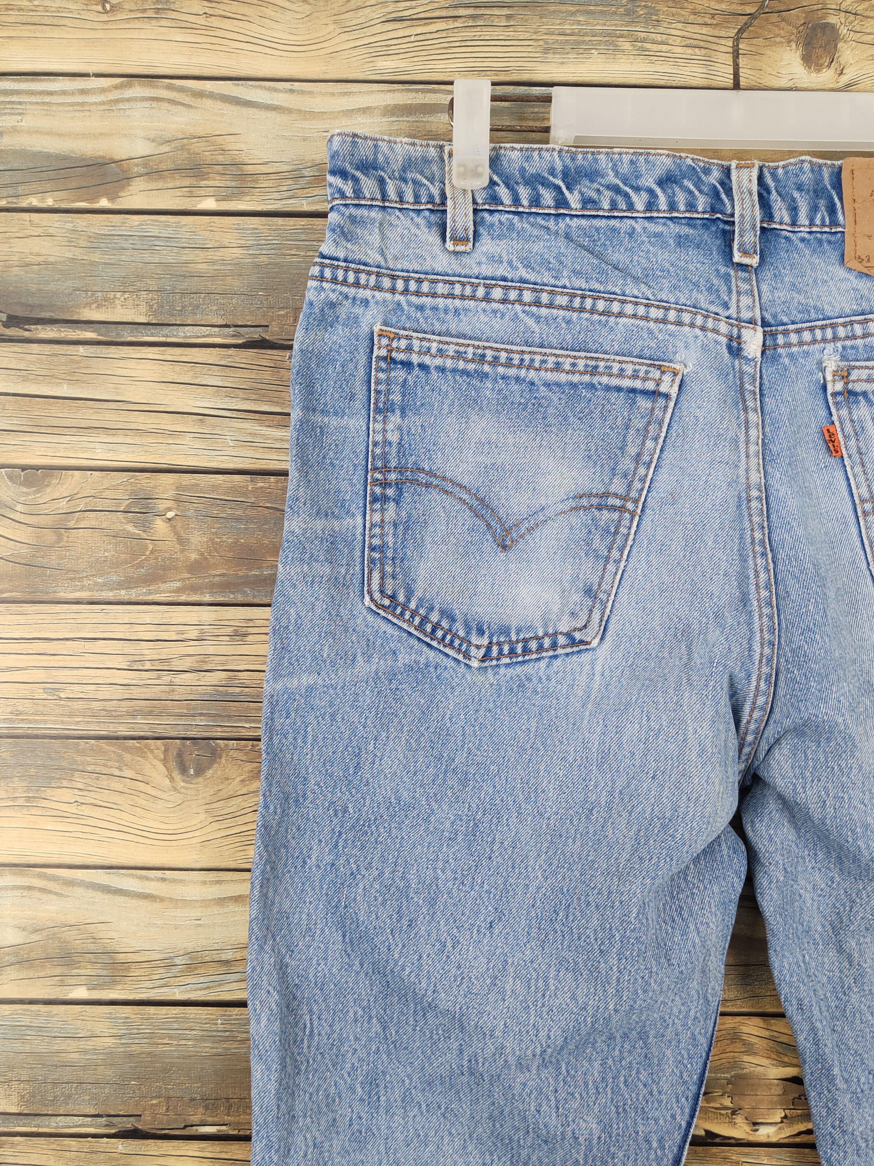 Levi's Levi's Blue Distressed Ripped denim Jeans #W1701 Size US 36 / EU 52 - 8 Thumbnail