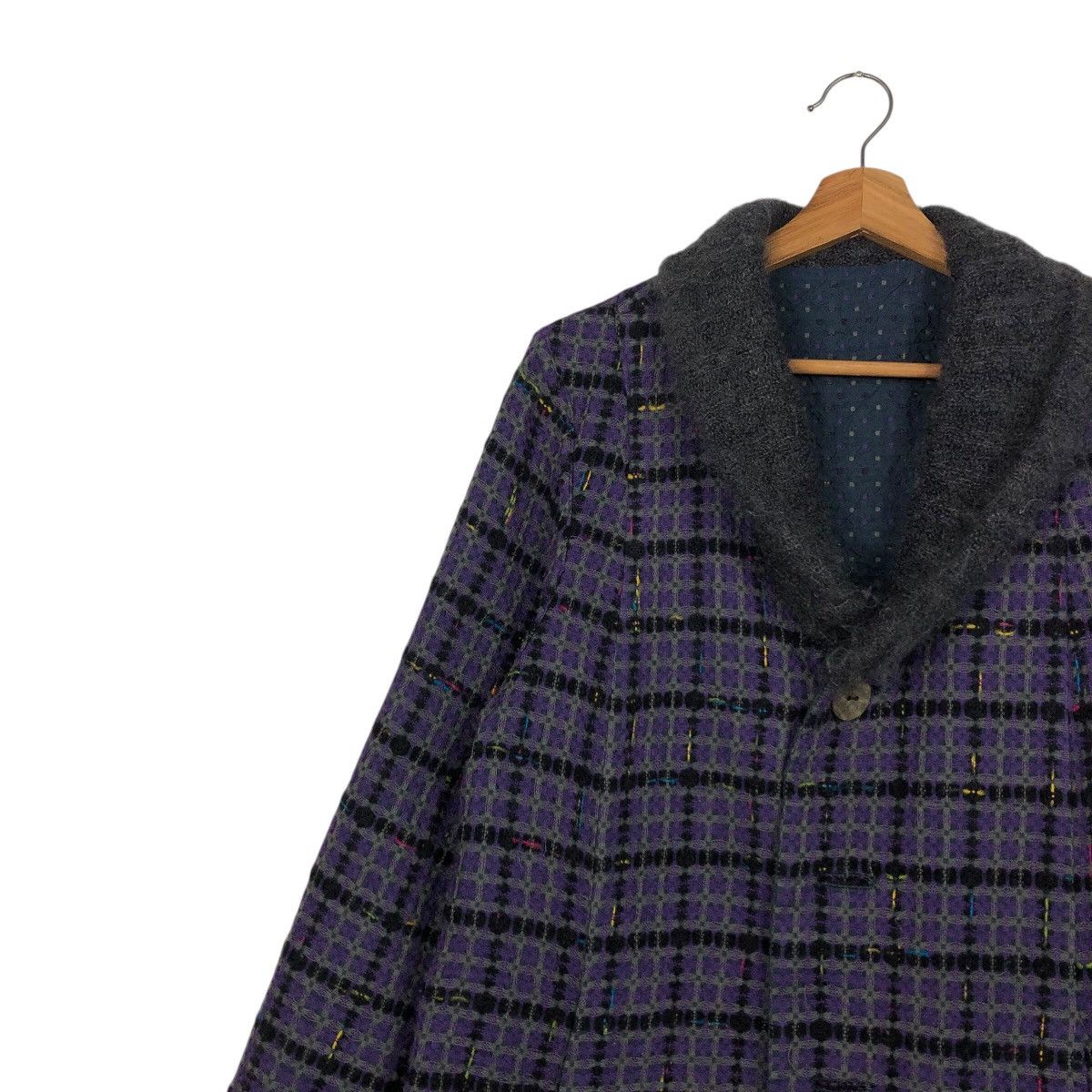 45rpm 📌Vintage Wool Jacket M&K Yoko Made in Japan Sisoko design Size US M / EU 48-50 / 2 - 11 Thumbnail