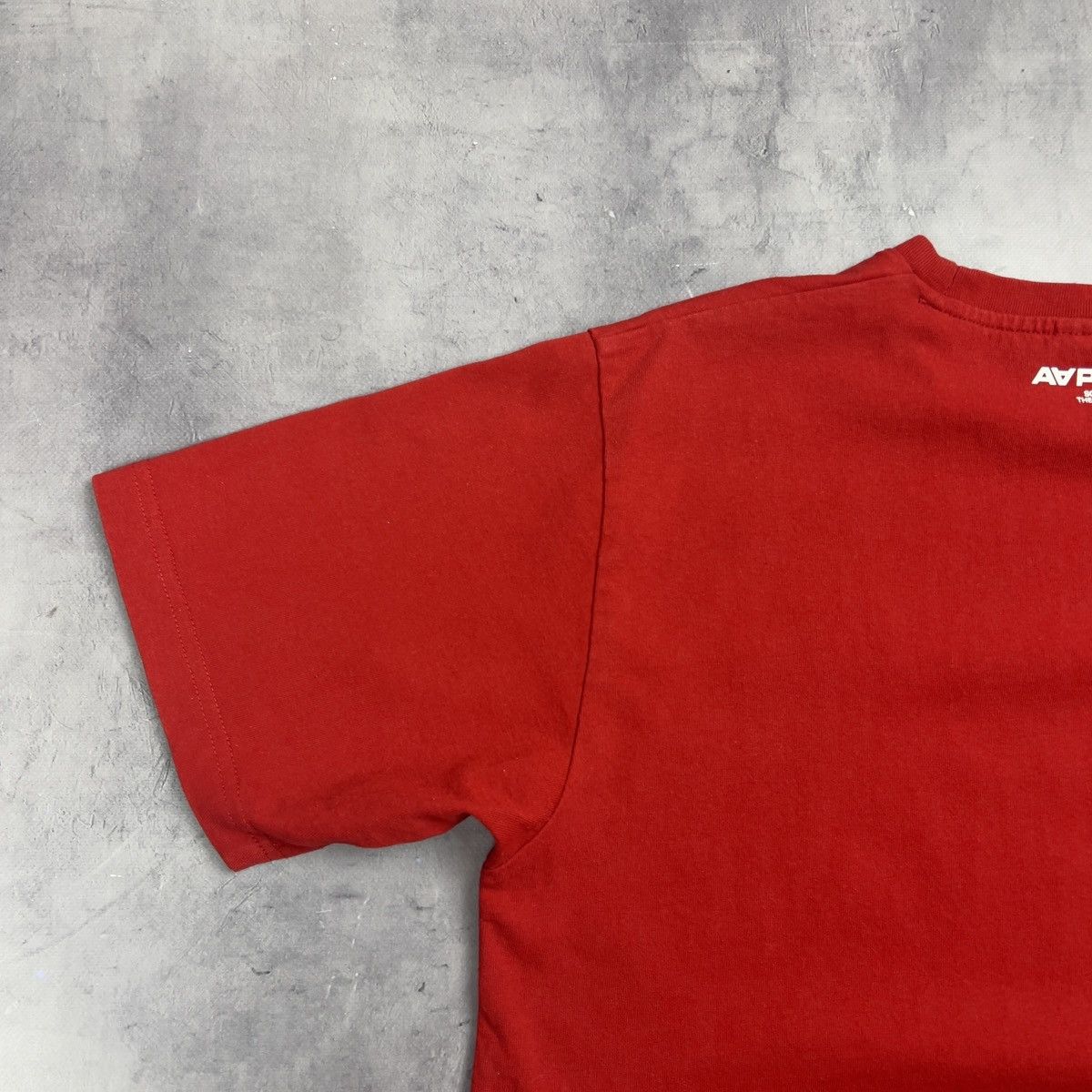 Aape Rare! Aape Bathing Ape Face Patch Logo Tee Y2K SK8 Size US L / EU 52-54 / 3 - 11 Thumbnail