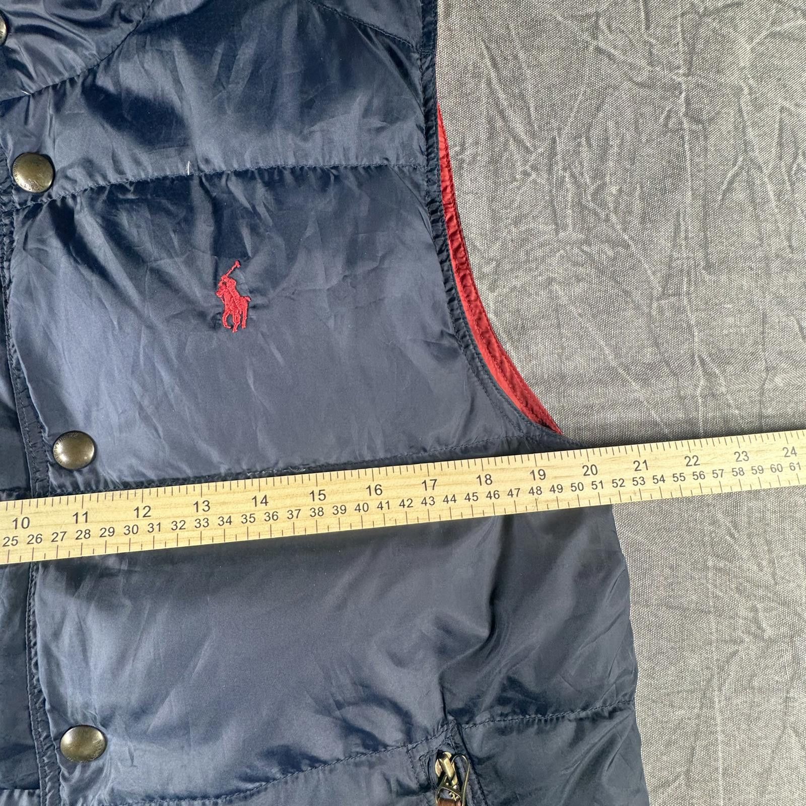 Polo Ralph Lauren Ralph Lauren Vest Men's S Navy Red Puffer Reversible Size US S / EU 44-46 / 1 - 2 Thumbnail