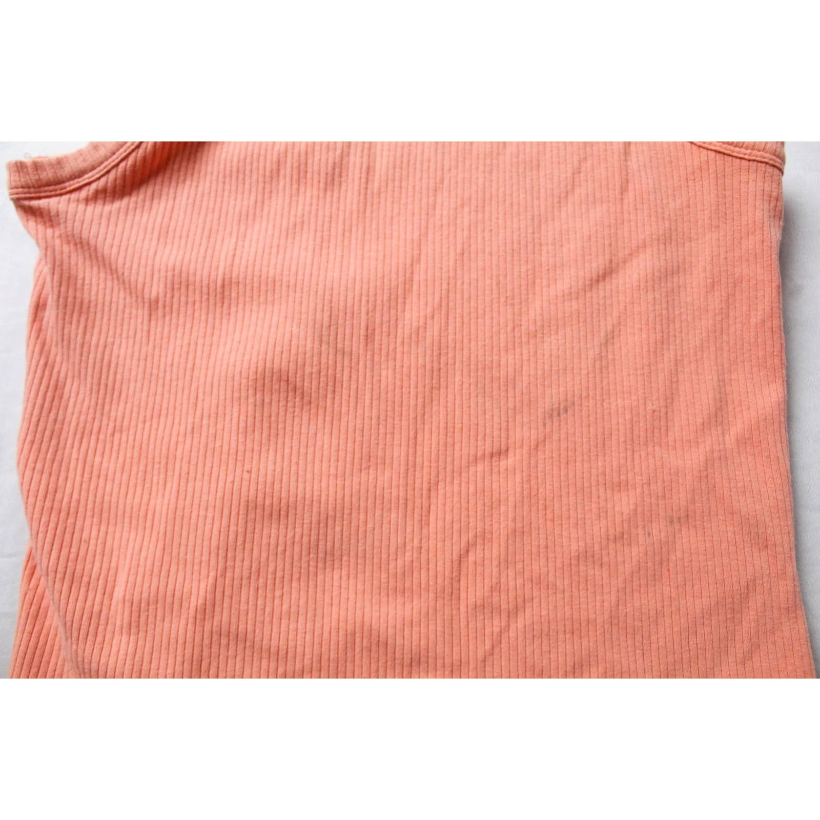 Vintage Maurices Women's 24/7 Ribbed Crewneck Highline Tank Top Pink Size Large Size L / US 10 / IT 46 - 3 Thumbnail