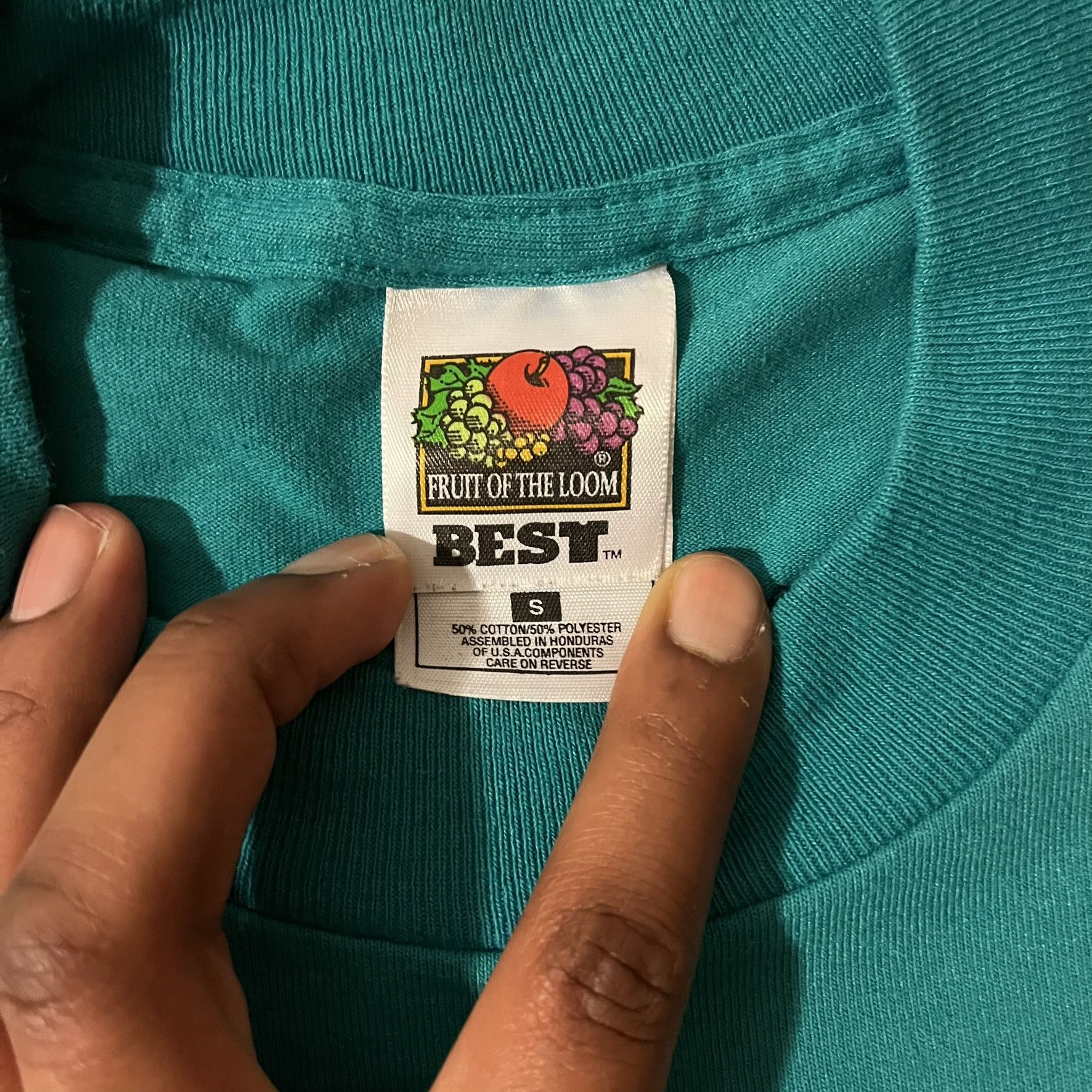 Fruit Of The Loom × Vintage VTG 90s Harmony Huskies Single Stitched Logo Graphic Tee Size US S / EU 44-46 / 1 - 5 Thumbnail