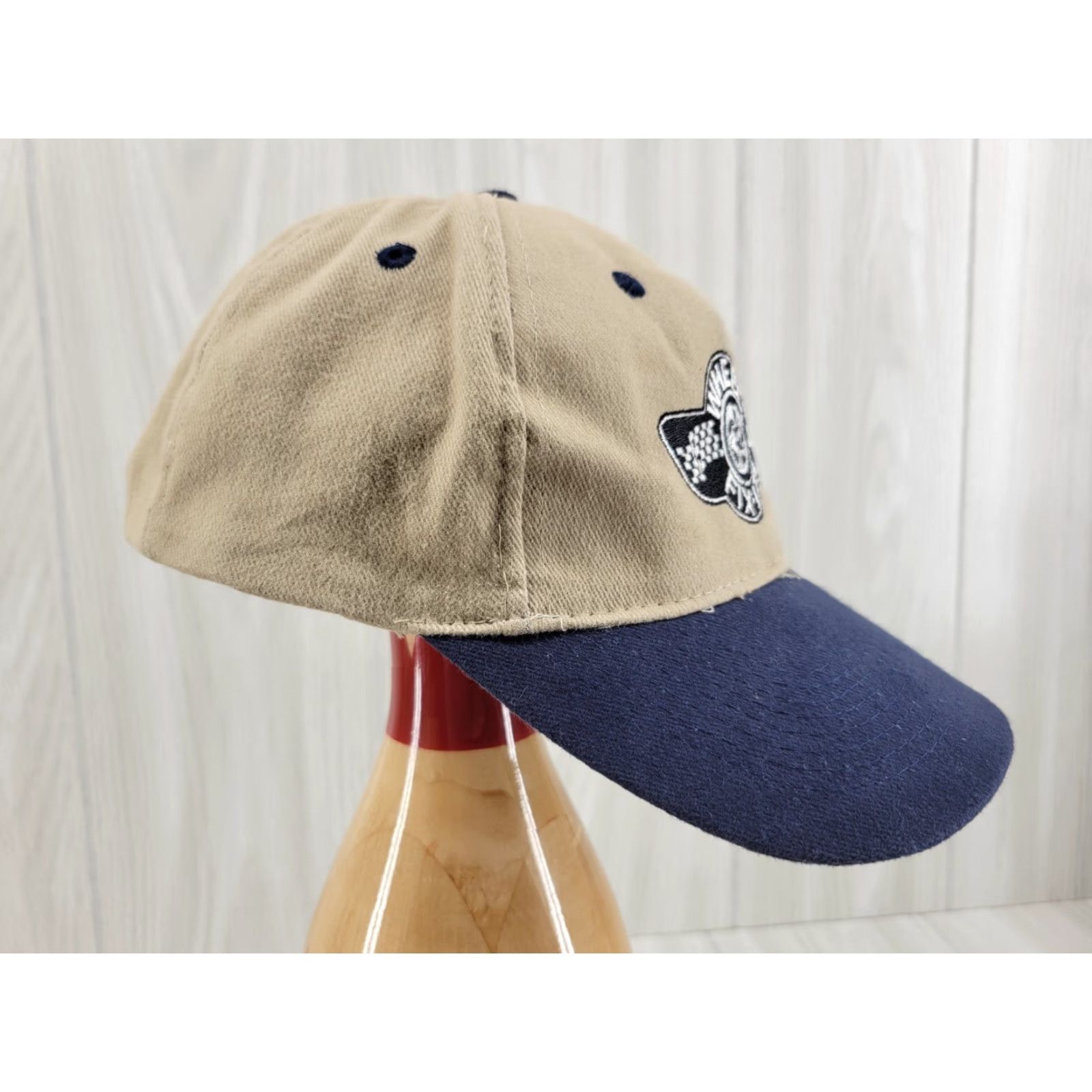 Vintage Wheel Fix it Hat Tan Mens Adjustable Baseball Cap Tan Mens Baseball Cap Adjustable Mens Wheel Fix it Hat Tan Size ONE SIZE - 4 Thumbnail