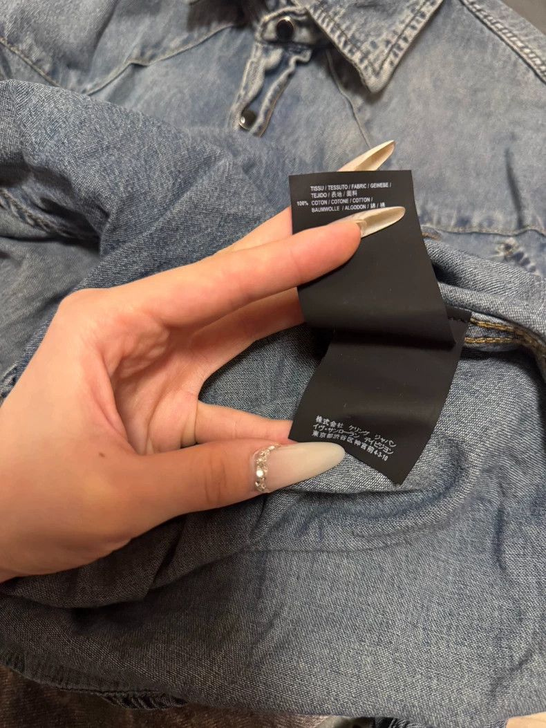 Saint Laurent Paris Saint Laurent Paris Solid single-breasted long-sleeved shir Size US XS / EU 42 / 0 - 7 Thumbnail