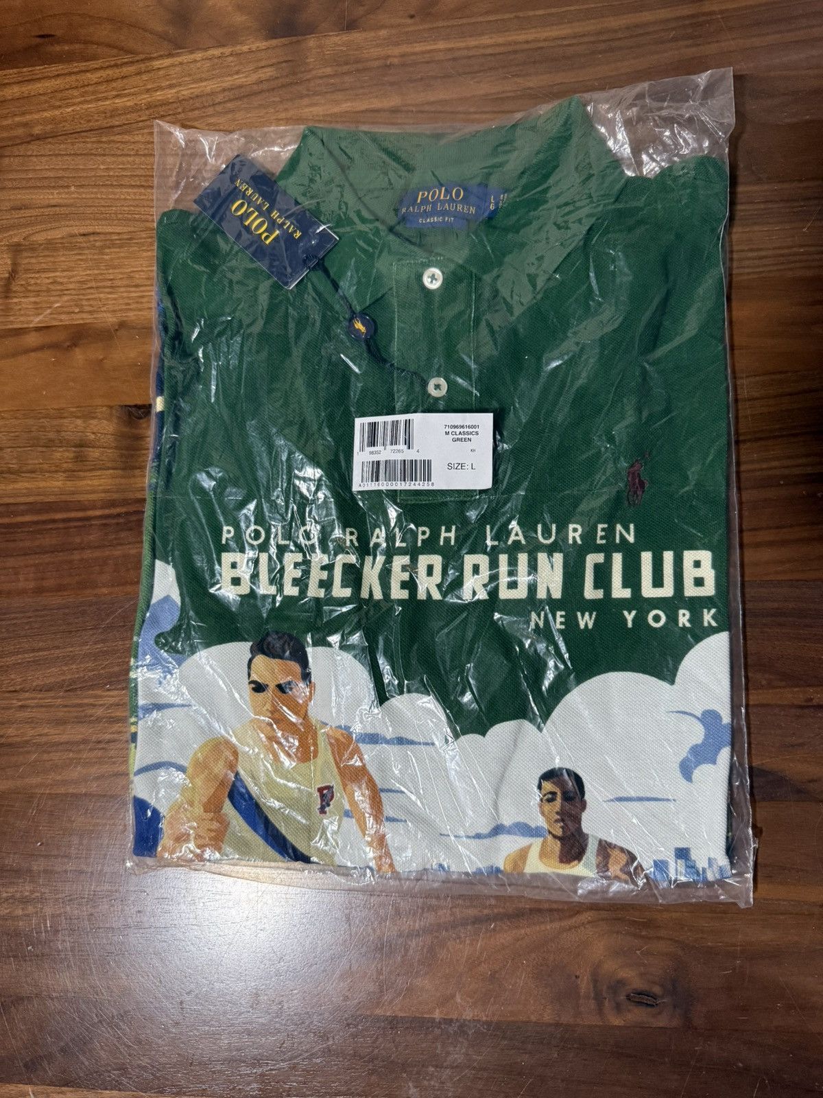 Polo Ralph Lauren Polo Ralph Lauren Classic Fit Print Mesh Shirt Bleecker Run Size US L / EU 52-54 / 3 - 8 Thumbnail
