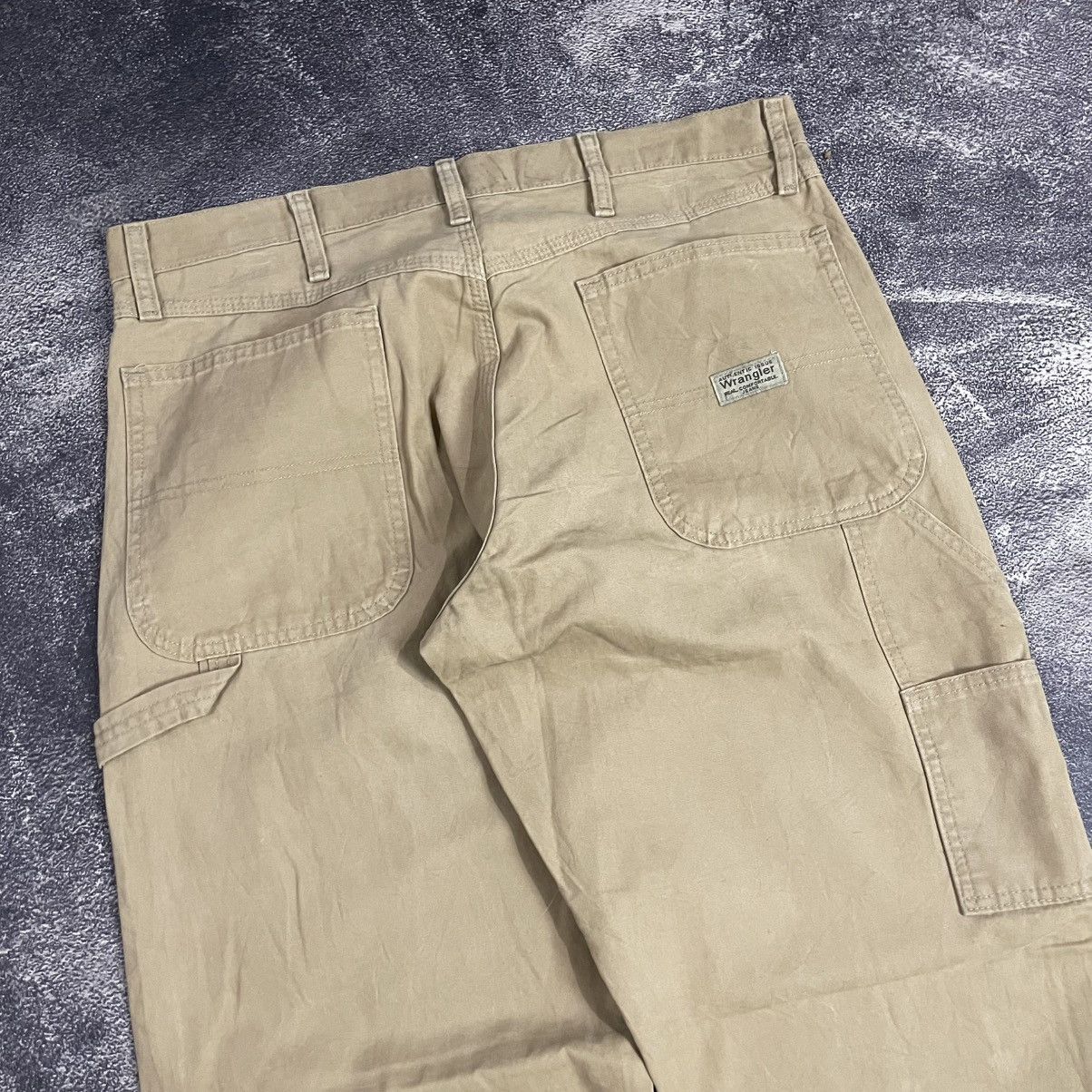 Nike × Vintage × Wrangler 00's Wrengler carpenters pants Size US 34 / EU 50 - 6 Thumbnail