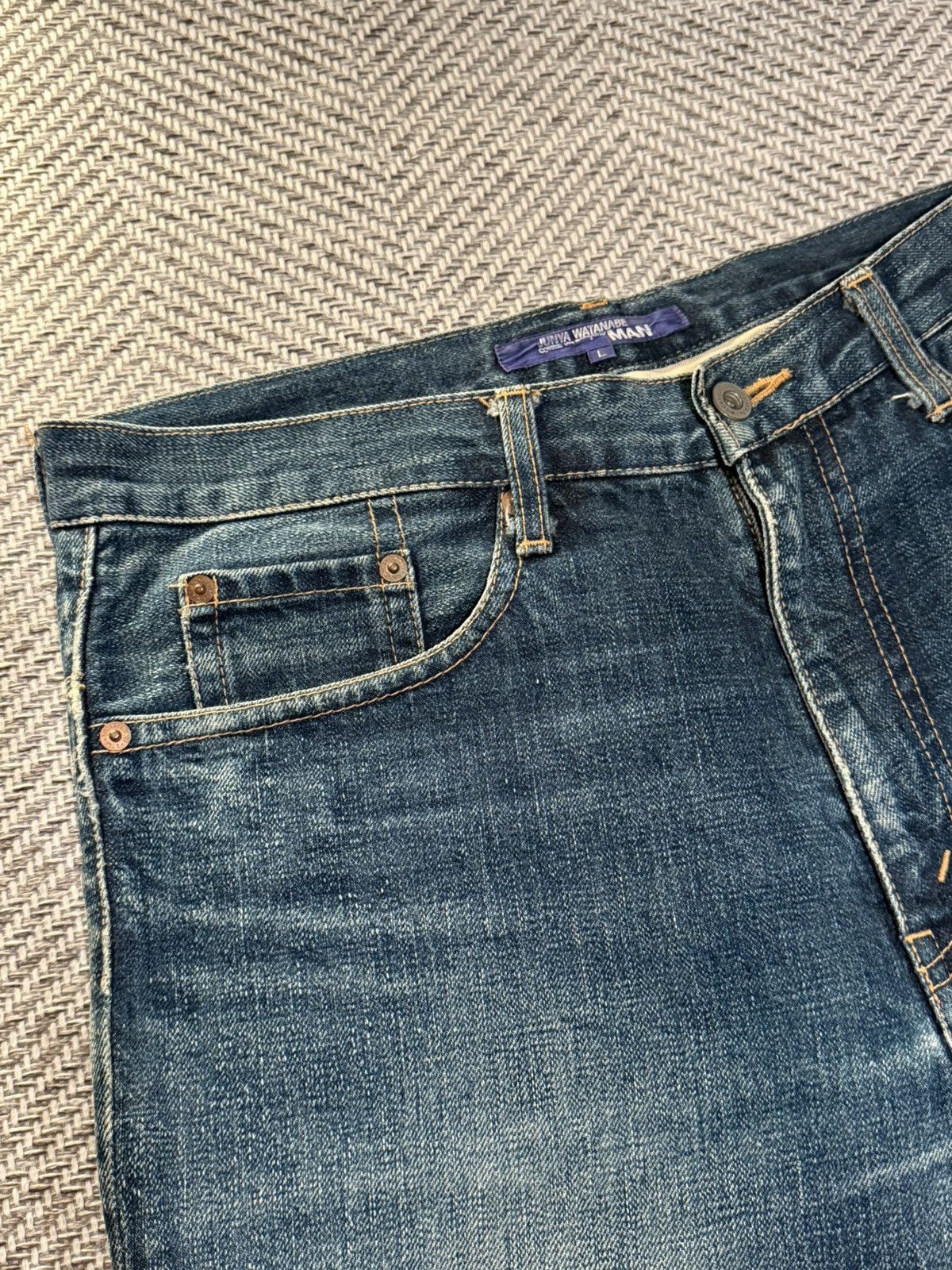 Junya Watanabe Junya Watanabe BIKER DESIGN RECONSTRUCTION DENIM PANTS Size US 34 / EU 50 - 2 Thumbnail