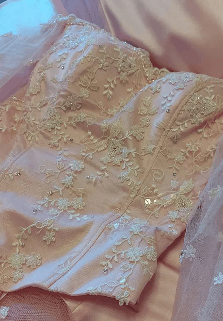 Other Vintage pink pron dress sz XS dress Size XS / US 0-2 / IT 36-38 - 6 Thumbnail