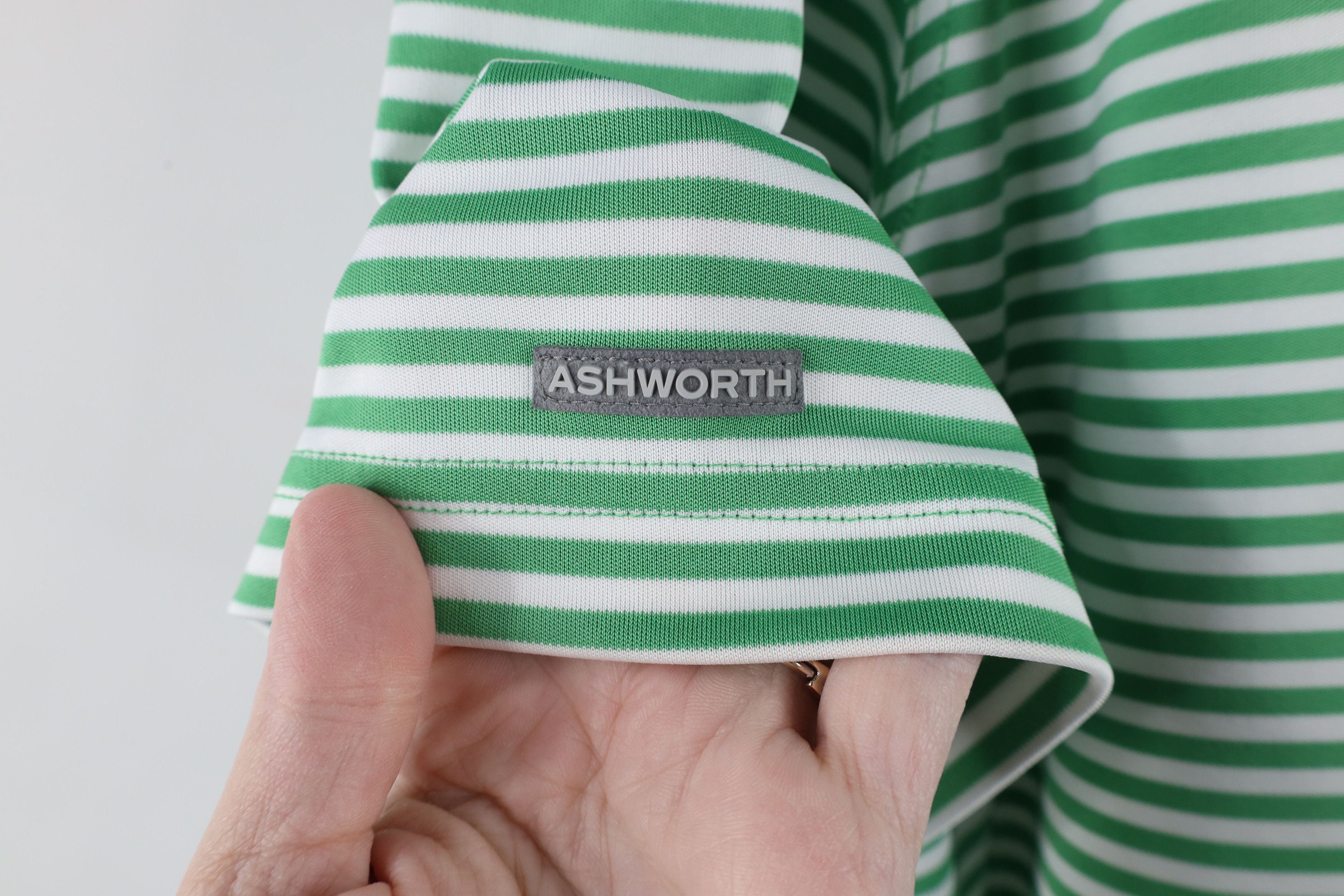 Ashworth × Vintage Ashworth Sylwood Cup Highland Meadows Golf Polo Striped Size US L / EU 52-54 / 3 - 5 Thumbnail