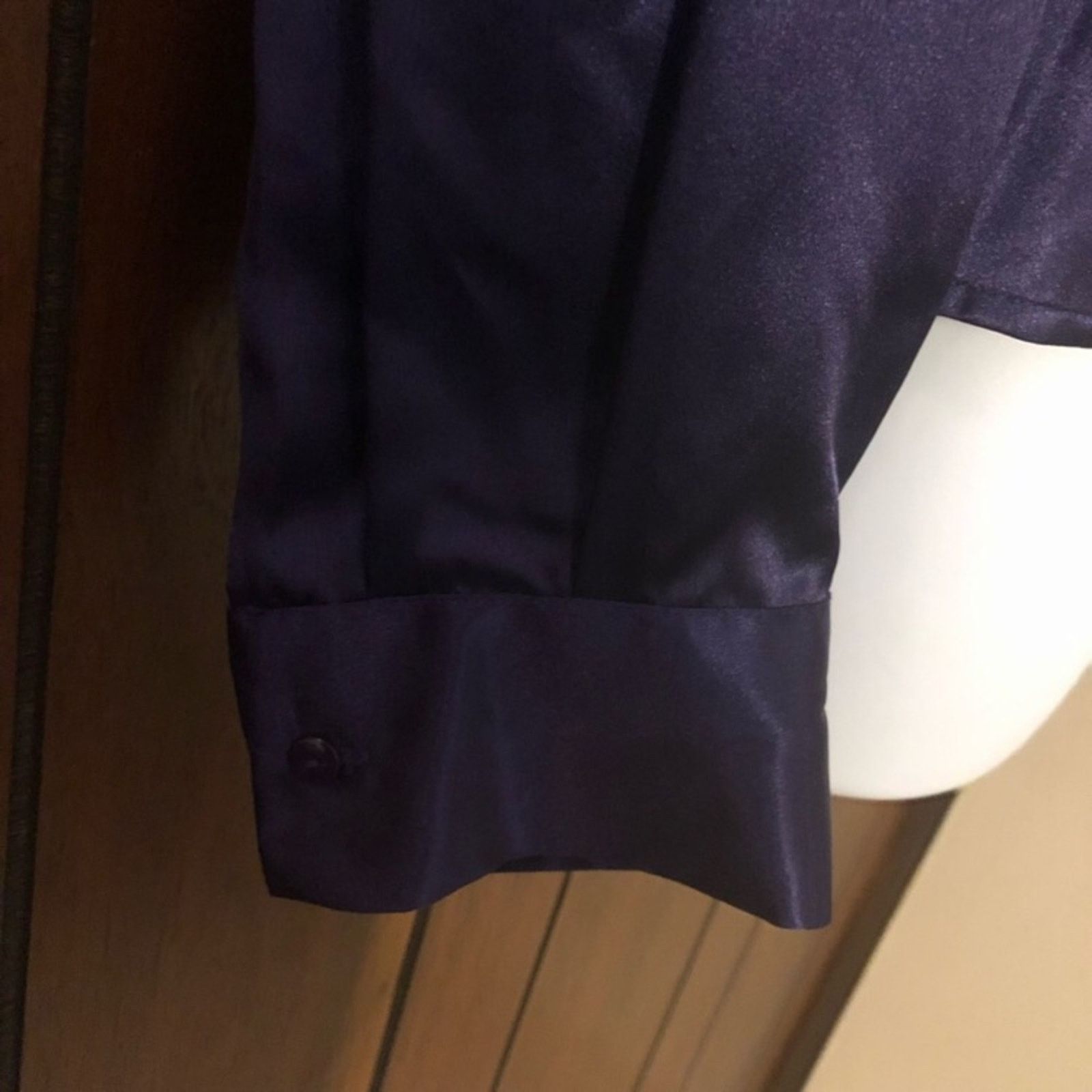 Jones New York NWT Jones New York Signature Purple Ruffled Top Size XL / US 12-14 / IT 48-50 - 5 Thumbnail