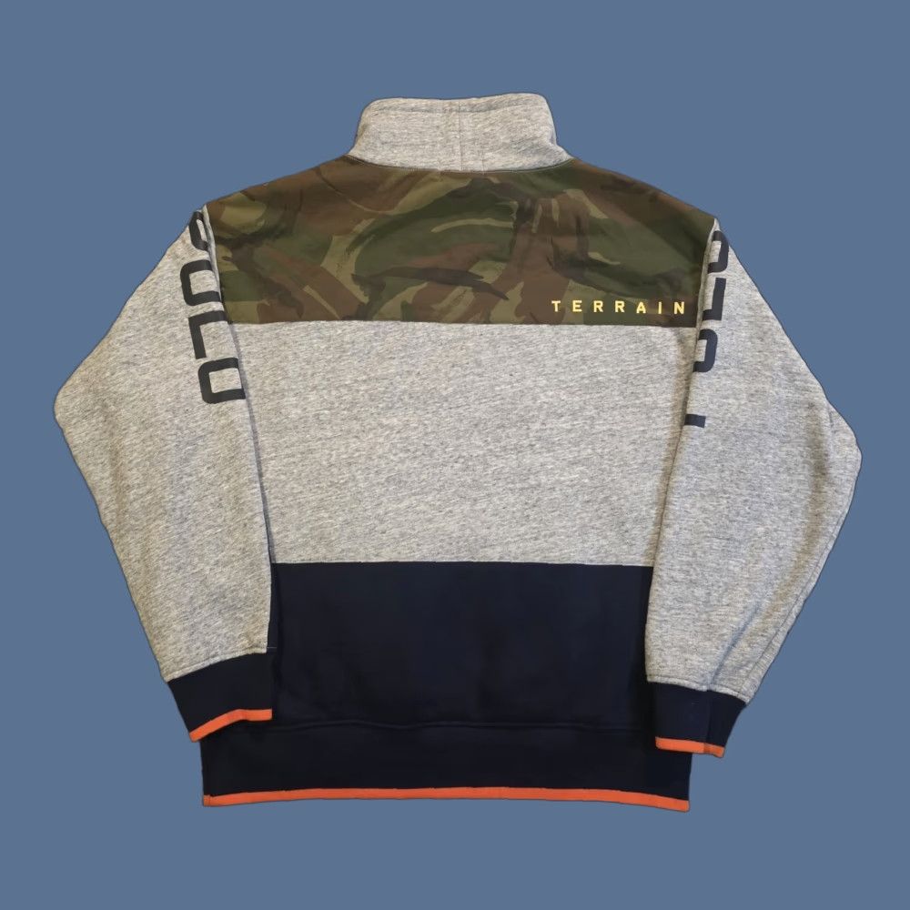 Polo Ralph Lauren Polo Ralph Lauren Transalaskan Expedition Pullover Grey Camo Terrain Mock Medium Sweatshirt Long Sleeve Camouflage Pockets Mens Size US M / EU 48-50 / 2 - 1 Thumbnail