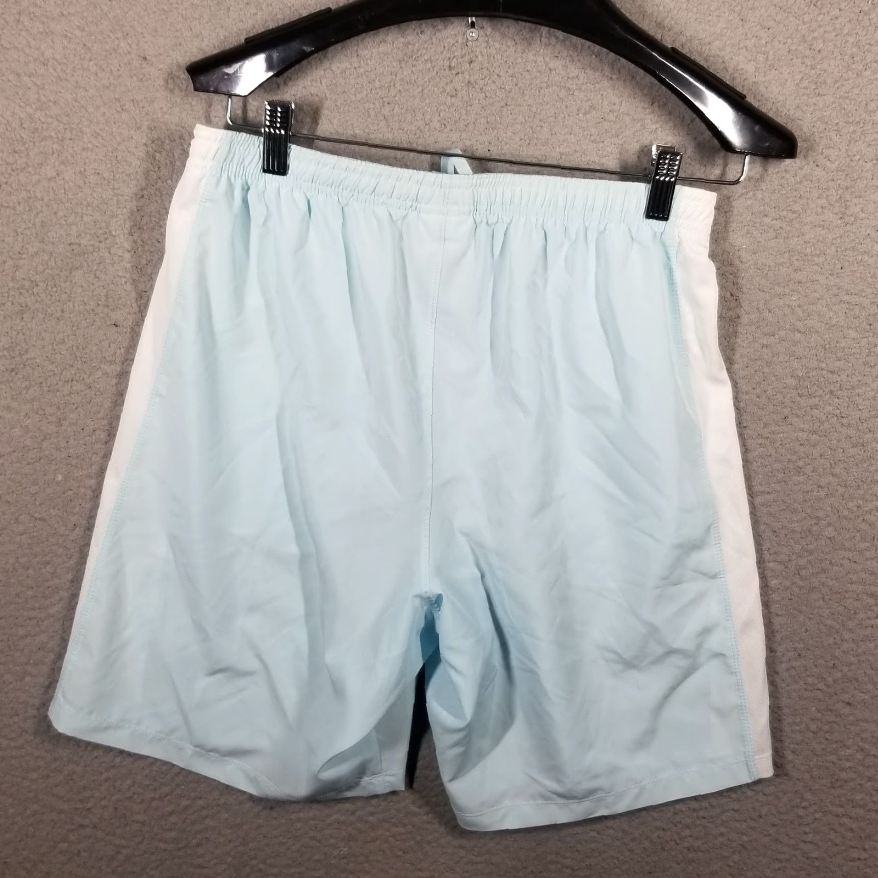 Nike Nike Men's Blue/White Colorblock Athletic Training Shorts Medium Activewear Gym Size US 31 - 2 Thumbnail