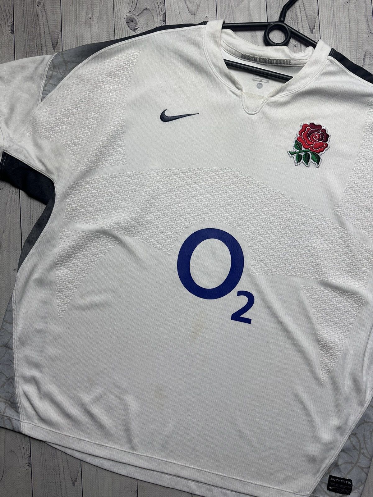 Nike × Vintage Vintage England rugby jersey Nike size XL logo Size US XL / EU 56 / 4 - 2 Thumbnail