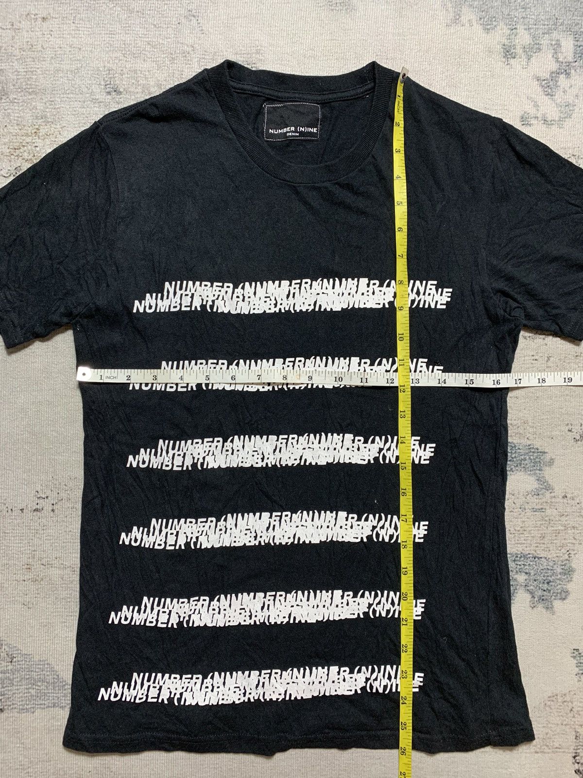 Number (N)ine 💥BINDING OFFER💥Number Nine Multi Logo Tee Size US S / EU 44-46 / 1 - 7 Thumbnail