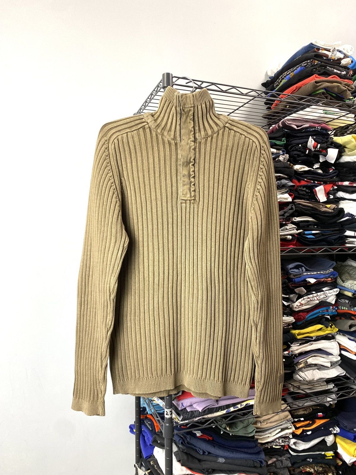 Vintage Y2K Vintage Striped Diesel Style Japanese Knit Sweater Dolce Size US M / EU 48-50 / 2 - 1 Thumbnail