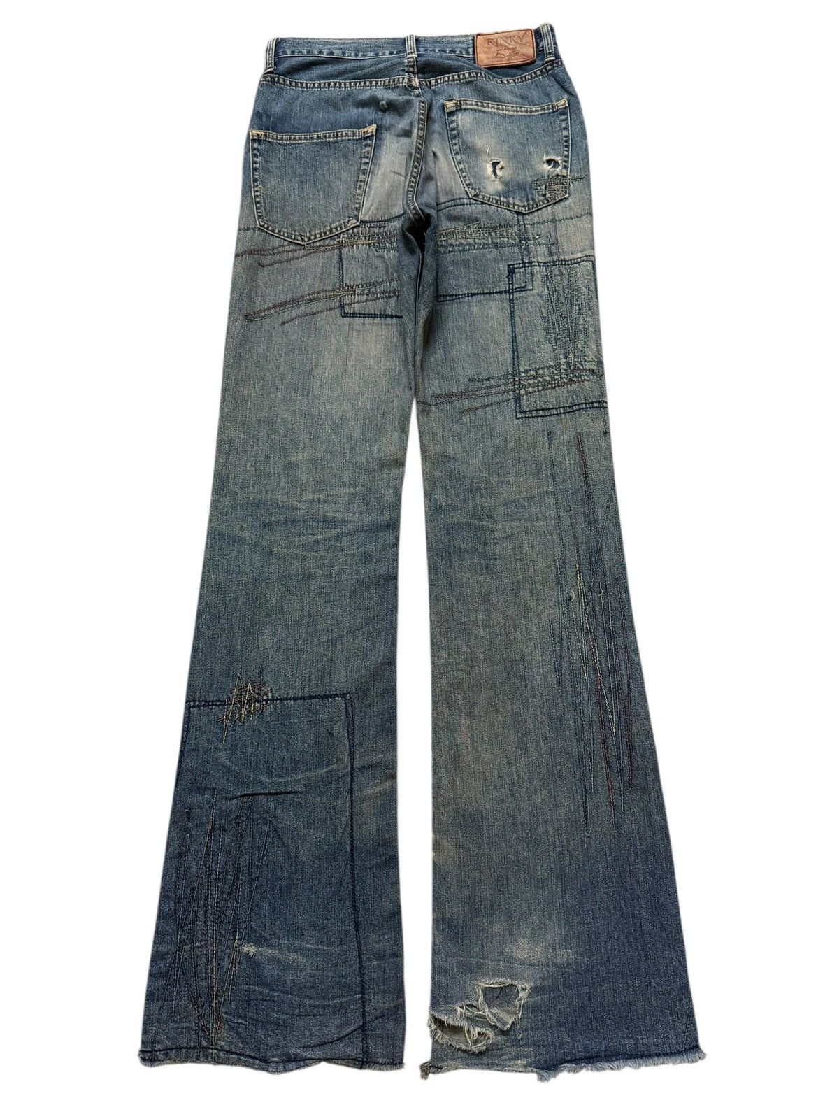 Hysteric Glamour Vintage Hysteric Glamour Multicolour Stitch Patchwork Flare Size 27" / US 4 / IT 40 - 2 Thumbnail