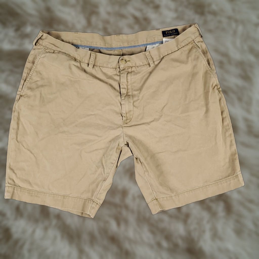 Ralph Lauren VINTAGE Ralph Lauren Shorts Men Size 42 Brown Chino Flat Front Casual Classic Size US 42 / EU 58 - 1 Thumbnail