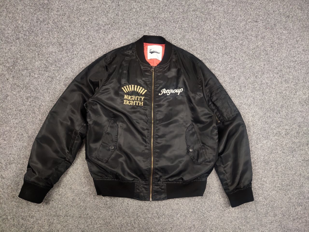 Vintage 90's Us Army Special Forces Regroup Bomber Jacket