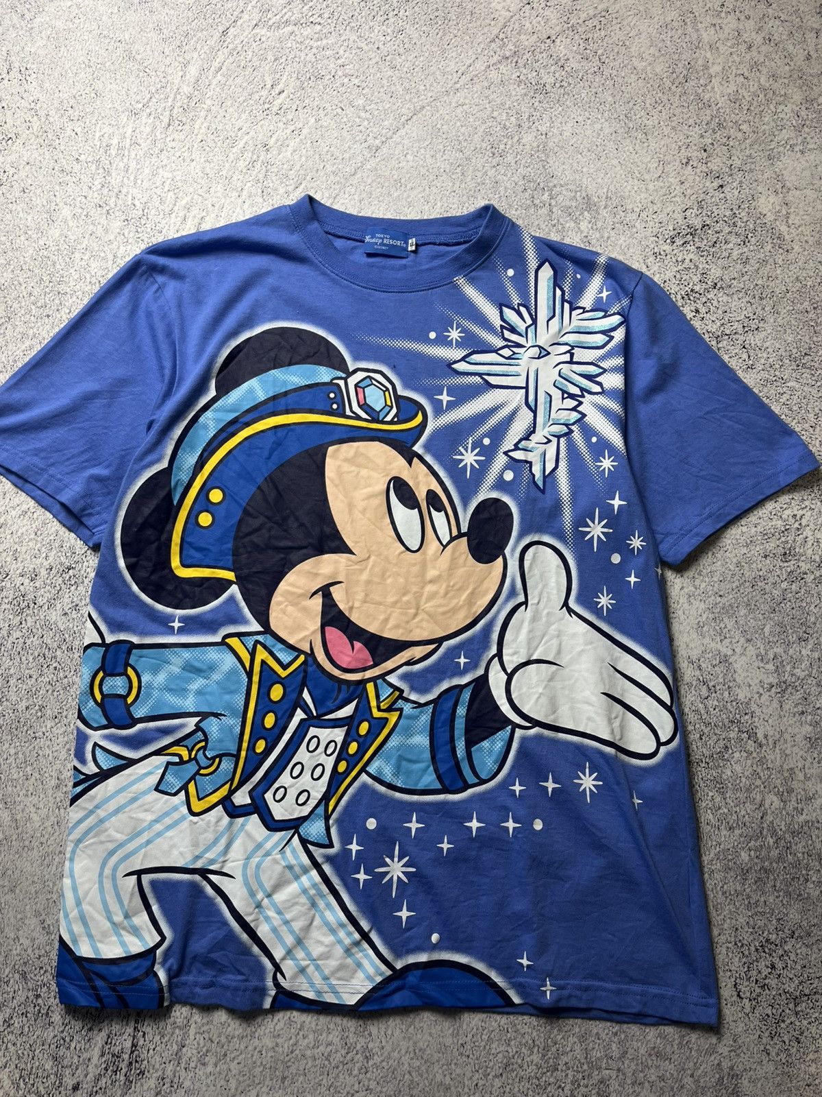Disney Vintage Disney Mikki Mouse Big Logo T Shirt Y2K Size: L Size US L / EU 52-54 / 3 - 3 Thumbnail