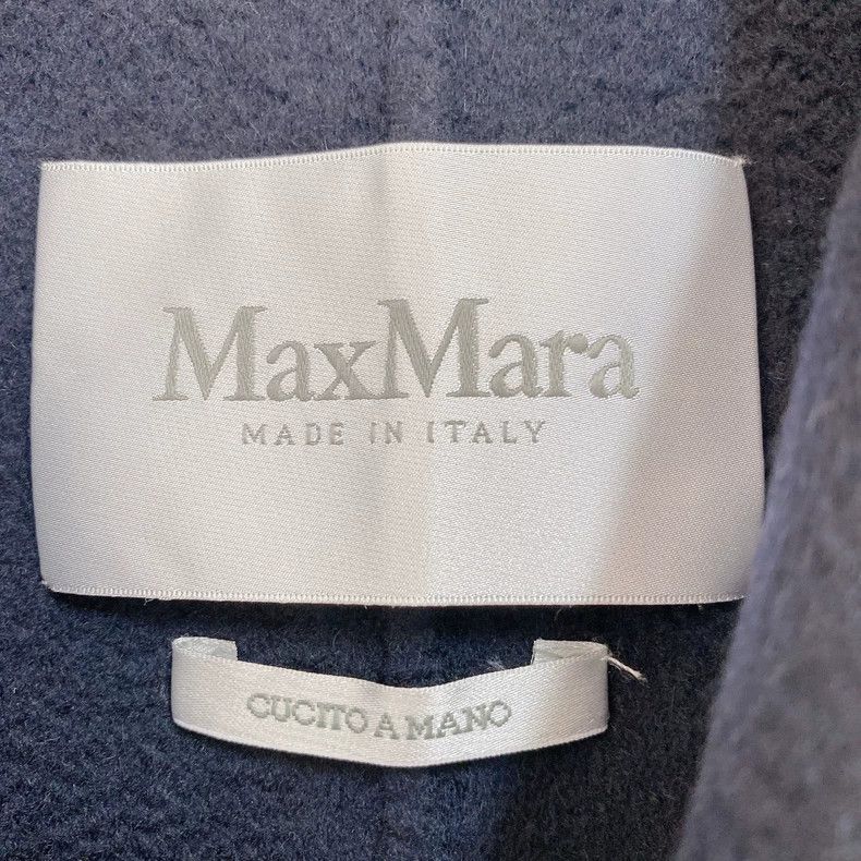 Max Mara Max Mara Blue cashmere coat Size S / US 4 / IT 40 - 4 Thumbnail