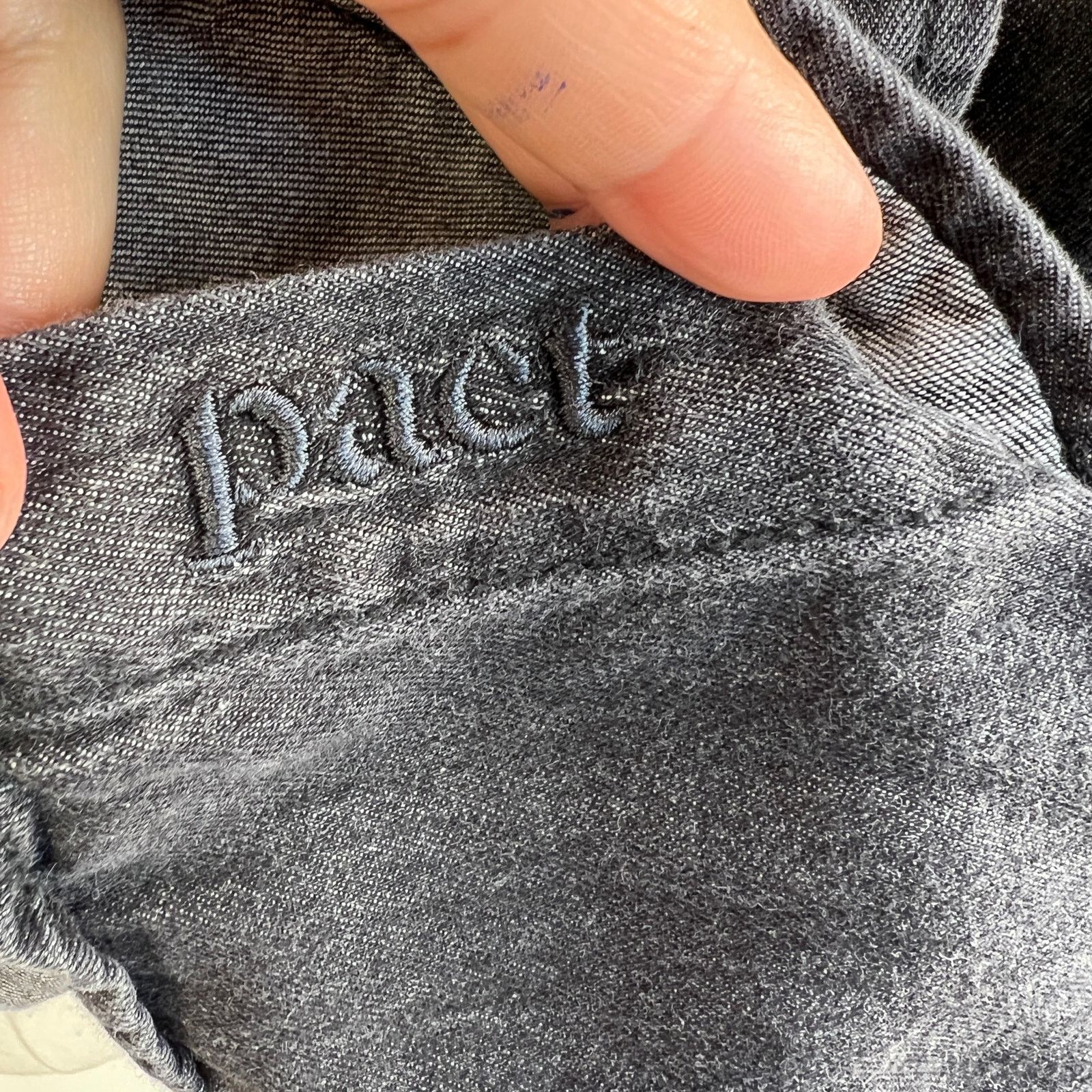 Other Pact Denim Chambray Ranch Shirt Black Organic Cotton Size XL / US 12-14 / IT 48-50 - 8 Thumbnail