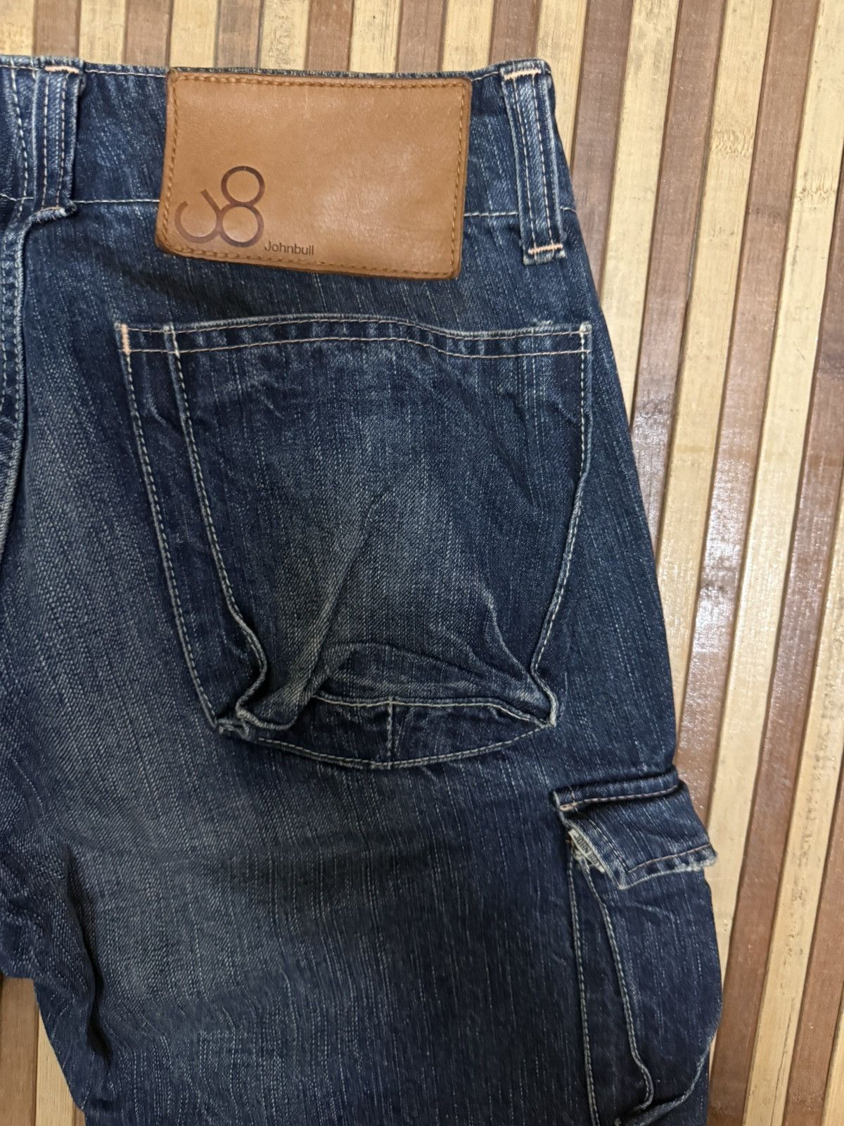 Johnbull JOHNBULL Denim Cargo Pants / Streetwear / Multipocket W28 Size US 28 / EU 44 - 9 Thumbnail