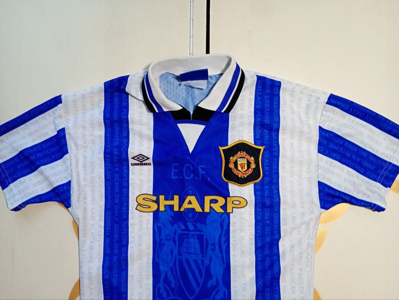 Umbro Umbro Manchester United Away Jersey 1994-1996 youth size L Size US XXS / EU 40 - 7 Thumbnail
