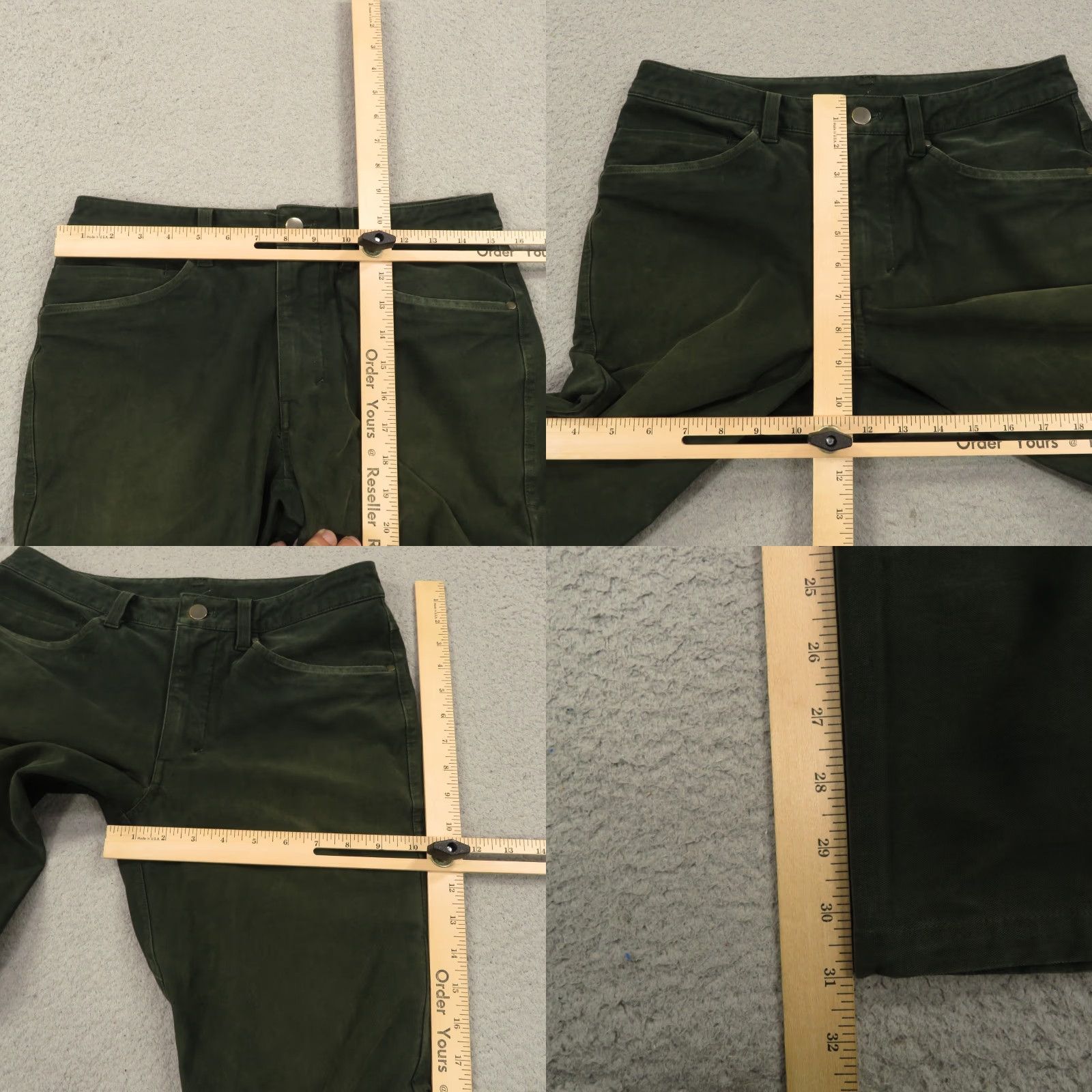 Lululemon Lululemon Pants Men 28x30 Slim Utilitech Olive Five Pocket Pants Work Travel City Modern Classic ABC Slim Utilitech Olive Five Pocket Pant Size US 28 / EU 44 - 9 Thumbnail