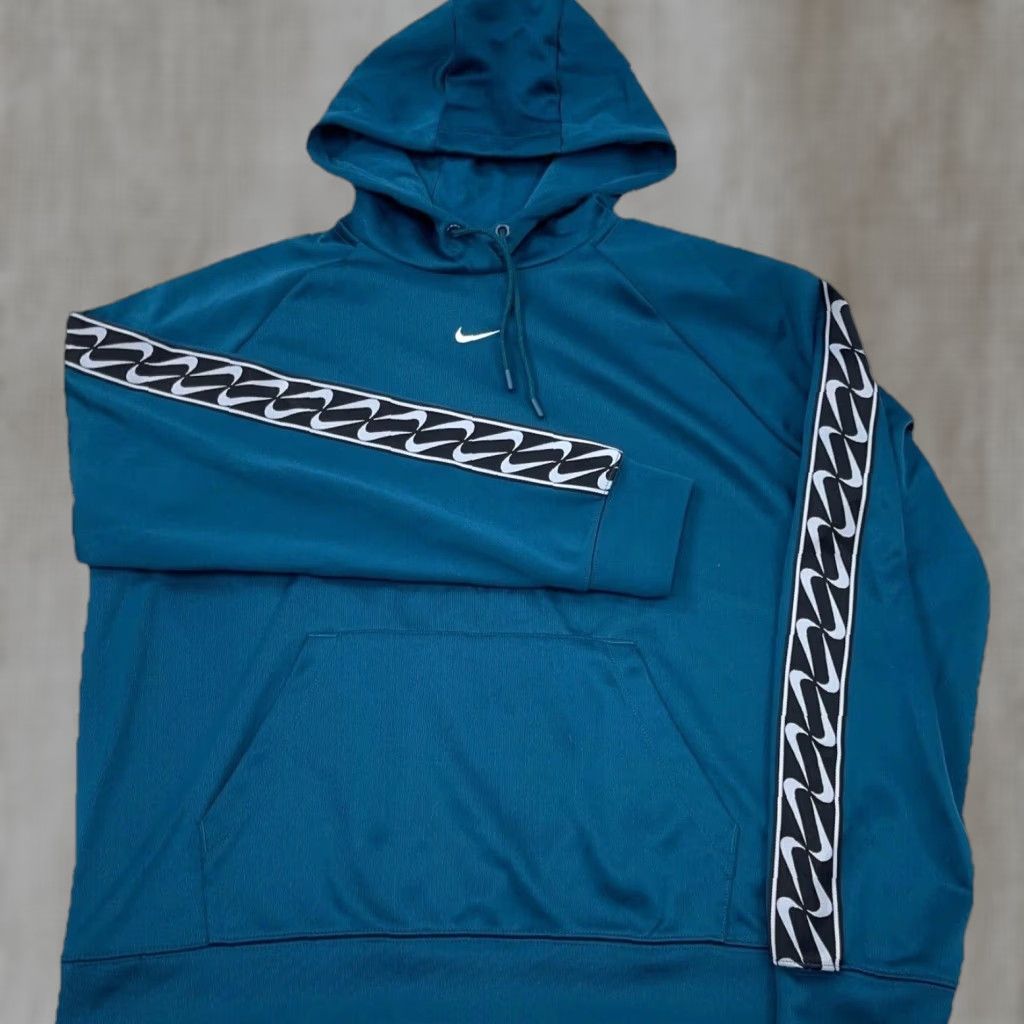 Nike Nike Hoodie Women M Aqua Blue Sweatshirt Sweater Performance Center Swoosh Size M / US 6-8 / IT 42-44 - 1 Thumbnail