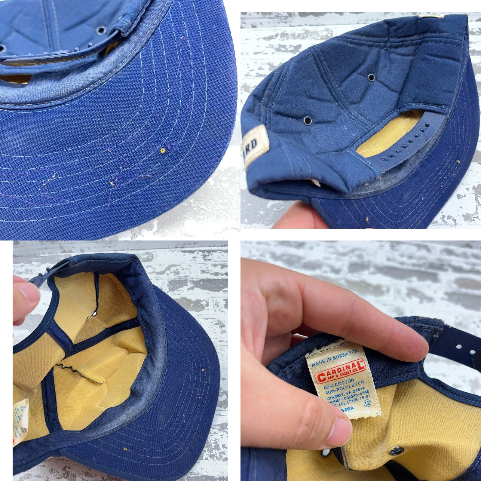 Coal VINTAGE Clinchfield Coal Trucker Hat Cap Patch Snap Back 80s 90s Leafs Mining Size ONE SIZE - 8 Thumbnail