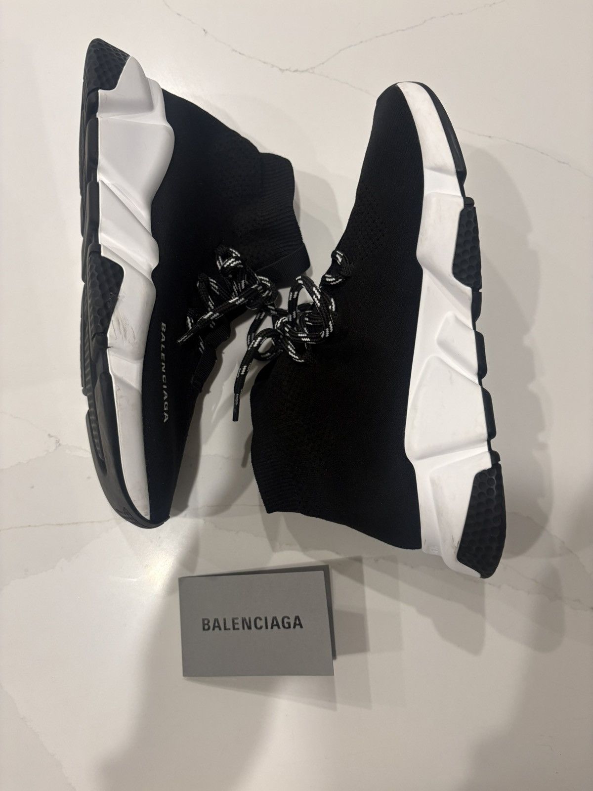 Balenciaga Balenciaga Women’s Speed LT Lace-Up Sneaker Size 38 Size US 8 / IT 38 - 6 Thumbnail