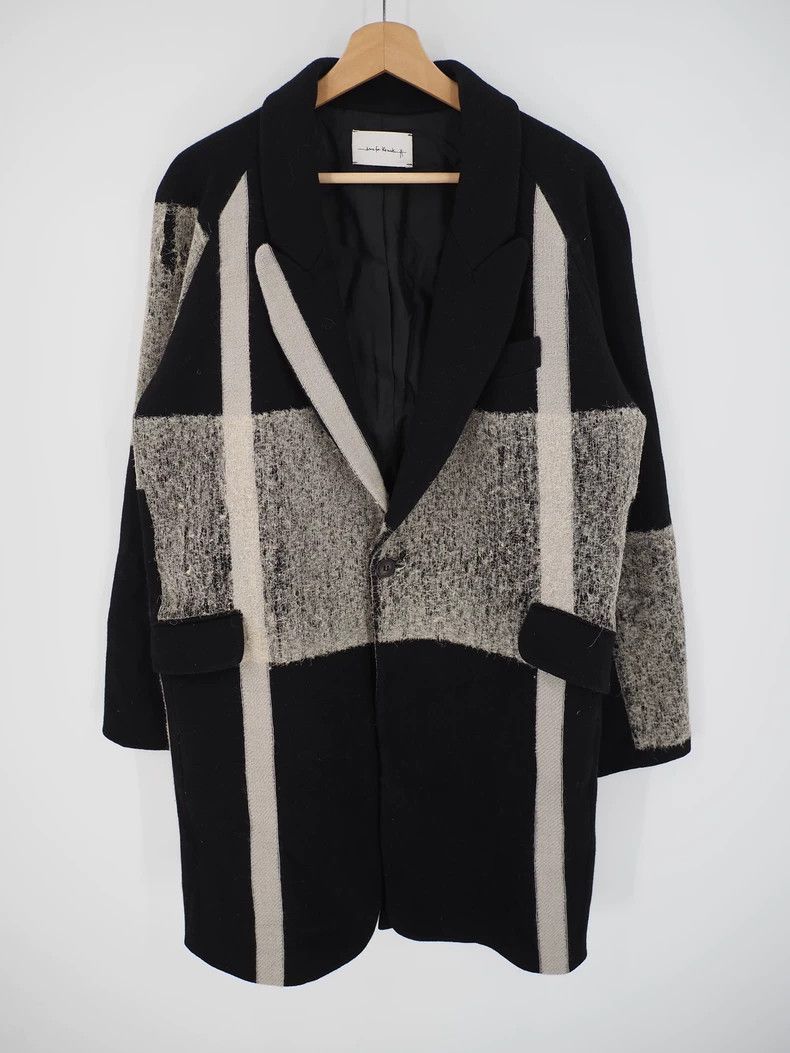 Song For The Mute Song For The Mute catalog black and gray wool coat Size US M / EU 48-50 / 2 - 4 Thumbnail