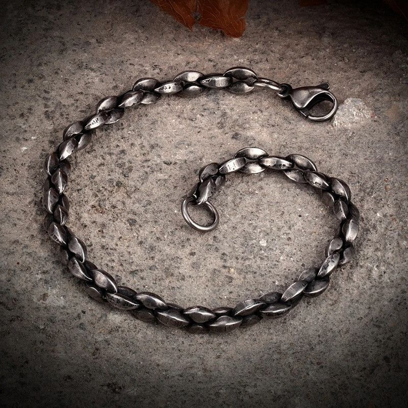 Other Punk Rock Retro Link Chain Bracelet Bangles Gift For Him Size ONE SIZE - 4 Thumbnail