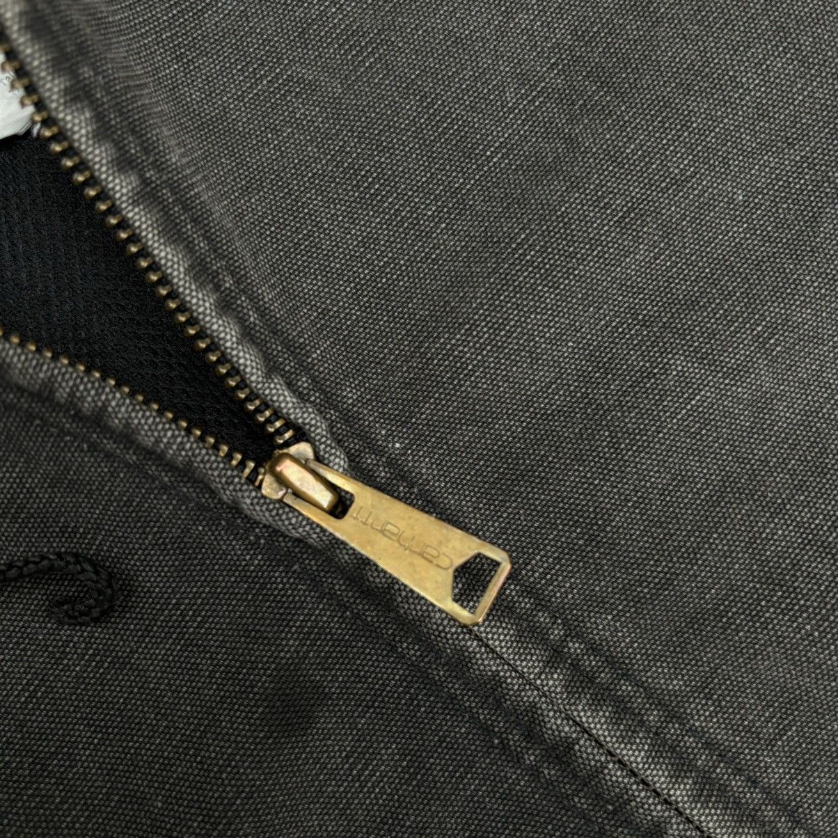 Carhartt × Vintage Carhartt 90’s Vintage Carhartt Active Jacket Black BLK Size US L / EU 52-54 / 3 - 3 Thumbnail