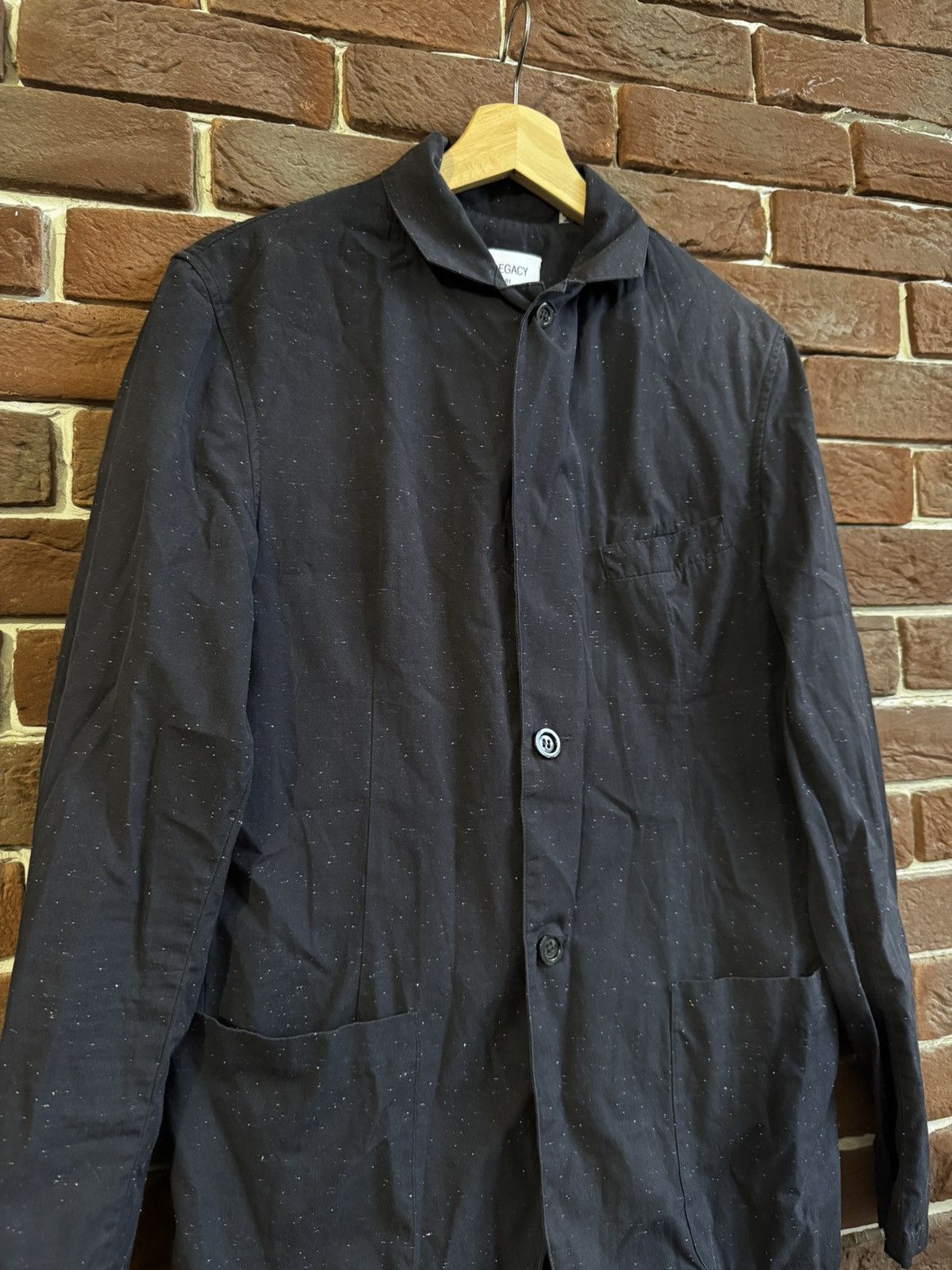 Designer × Our Legacy Rare Vintage Our Legacy Constelation Navy Blazer 48/M Size 48R - 3 Thumbnail