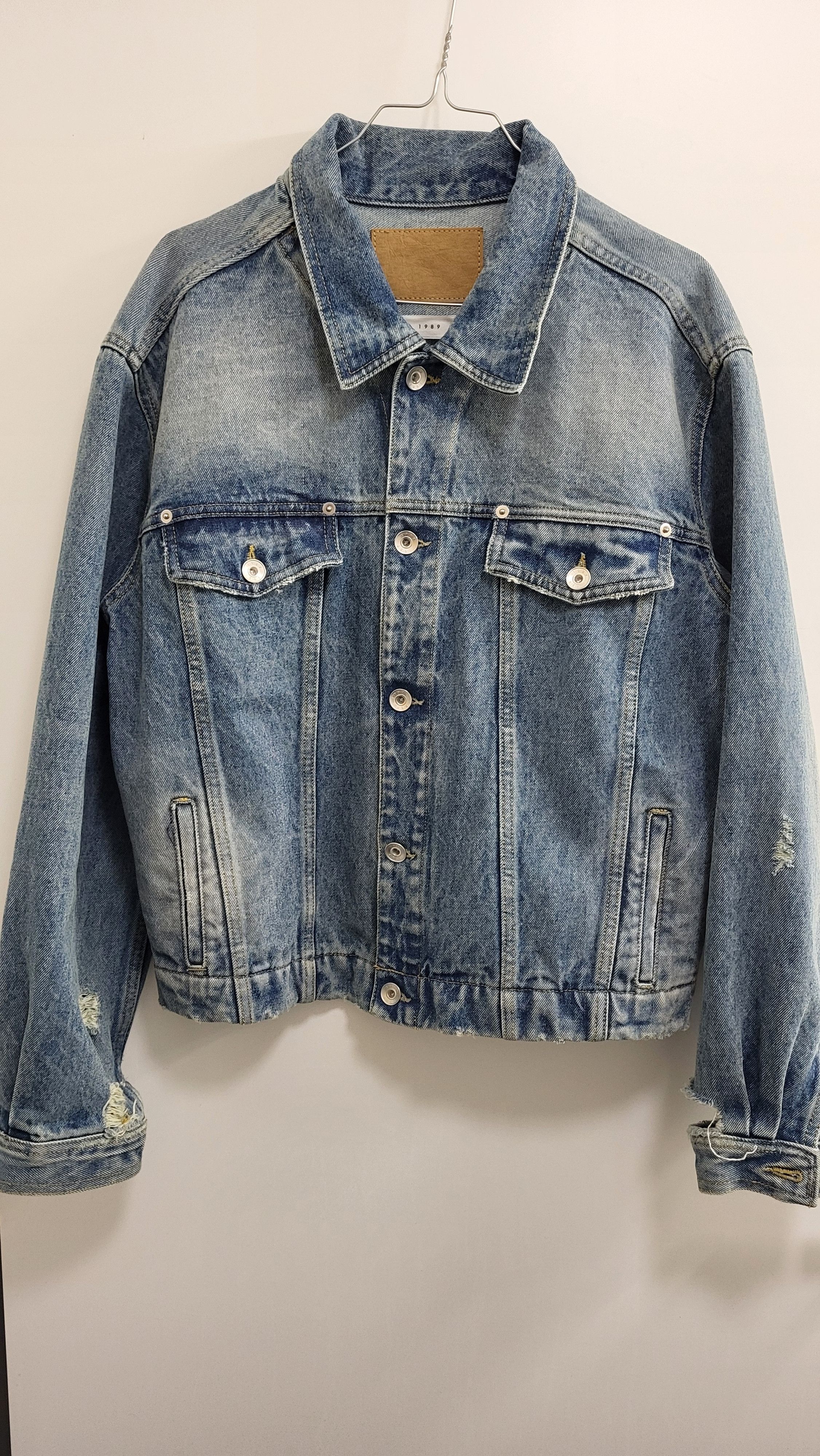 1989 STUDIO Trucker Denim Jacket Size US M / EU 48-50 / 2 - 1 Thumbnail