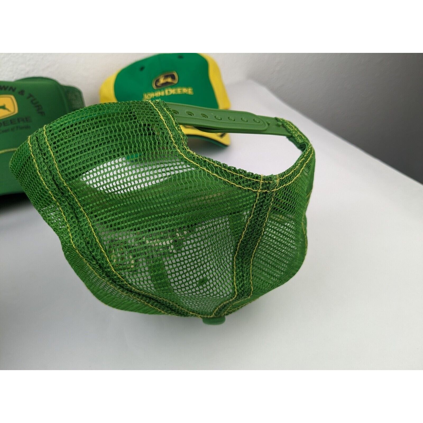 John Deere 5 John Deere Hats Yellow Green Deer Logo Farm Baseball Caps Size ONE SIZE - 5 Thumbnail