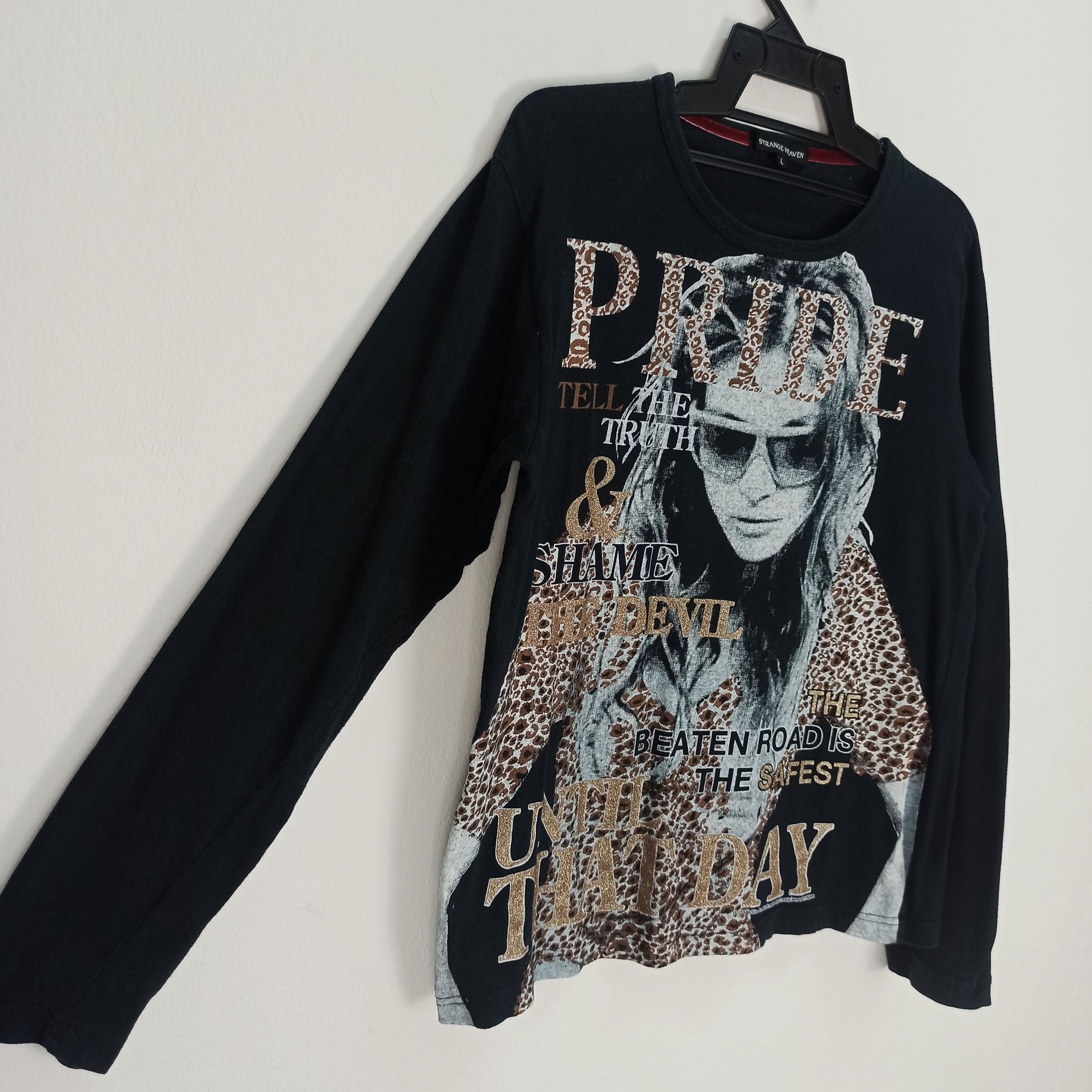 Hysteric Glamour RARE STRANGE HEAVEN LONG SLEEVE TSHIRT Size L / US 10 / IT 46 - 3 Thumbnail