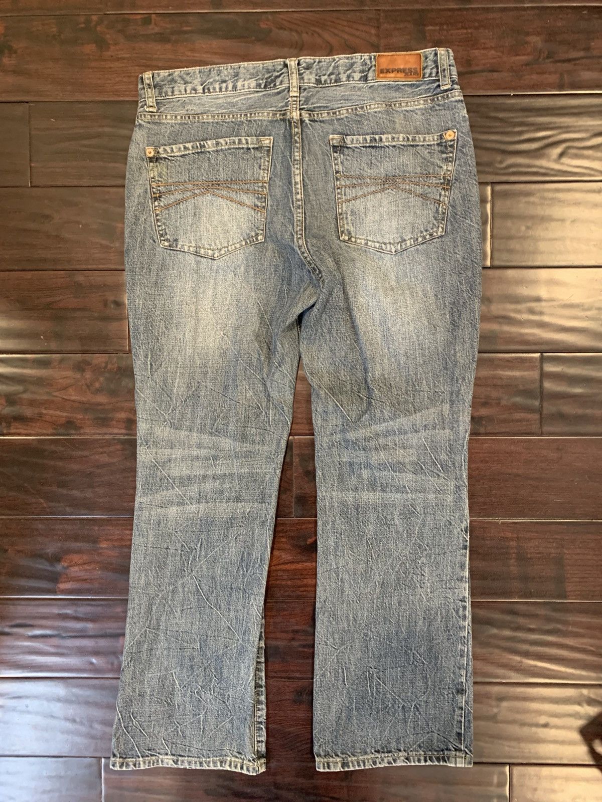 Express vintage faded express jeans Size US 36 / EU 52 - 6 Thumbnail