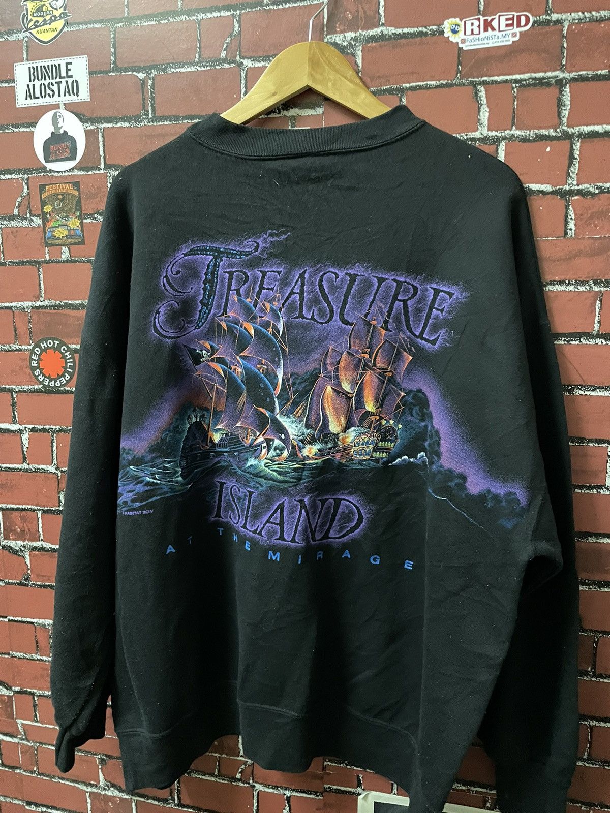 Habitat × Vintage HABITAT XCIV FREASURE ISLAND 90s Size US XL / EU 56 / 4 - 9 Thumbnail